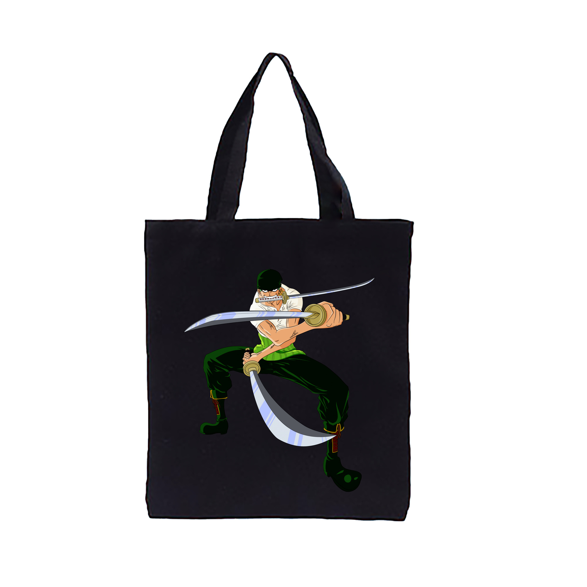 ワンピース ロロノア・ゾロ ONE PIECE Roronoa Zoro 縦型キャンバス生地手提げバッグ　トートバッグ