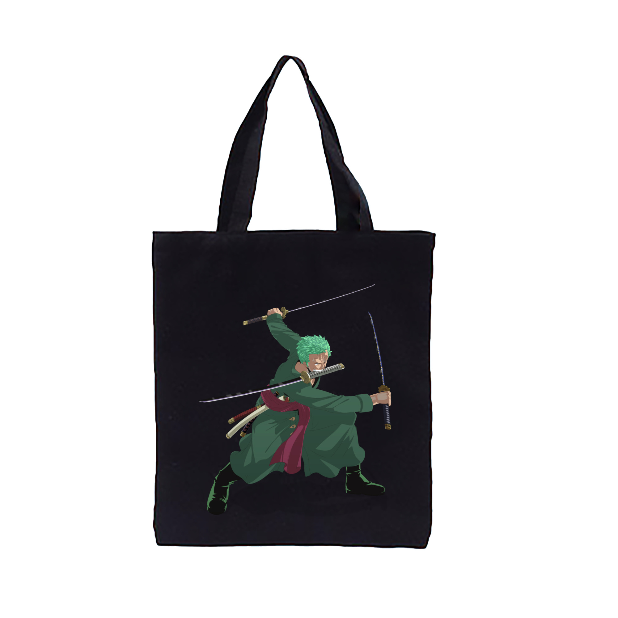 ワンピース ロロノア・ゾロ ONE PIECE Roronoa Zoro 縦型キャンバス生地手提げバッグ　トートバッグ