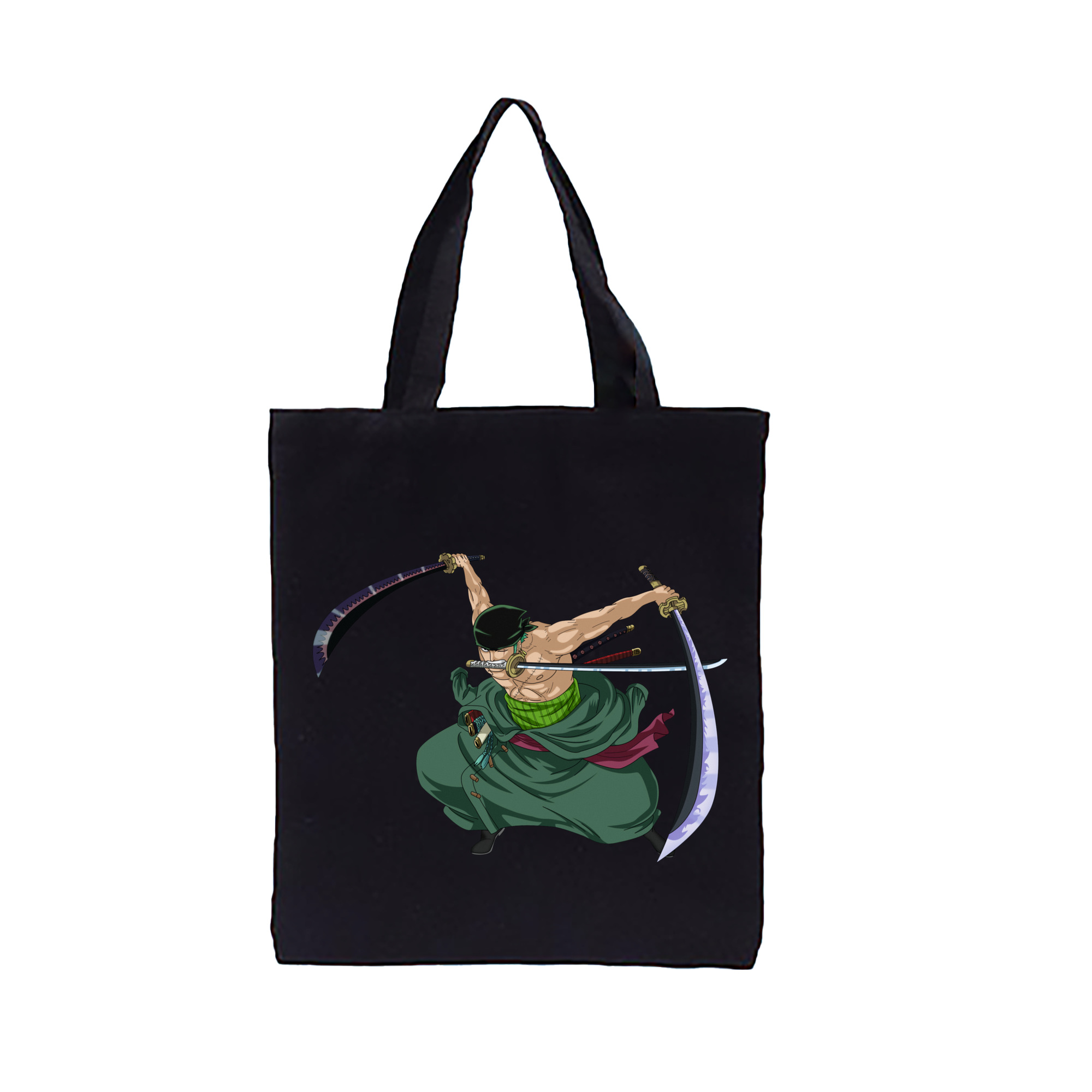 ワンピース ロロノア・ゾロ ONE PIECE Roronoa Zoro 縦型キャンバス生地手提げバッグ　トートバッグ
