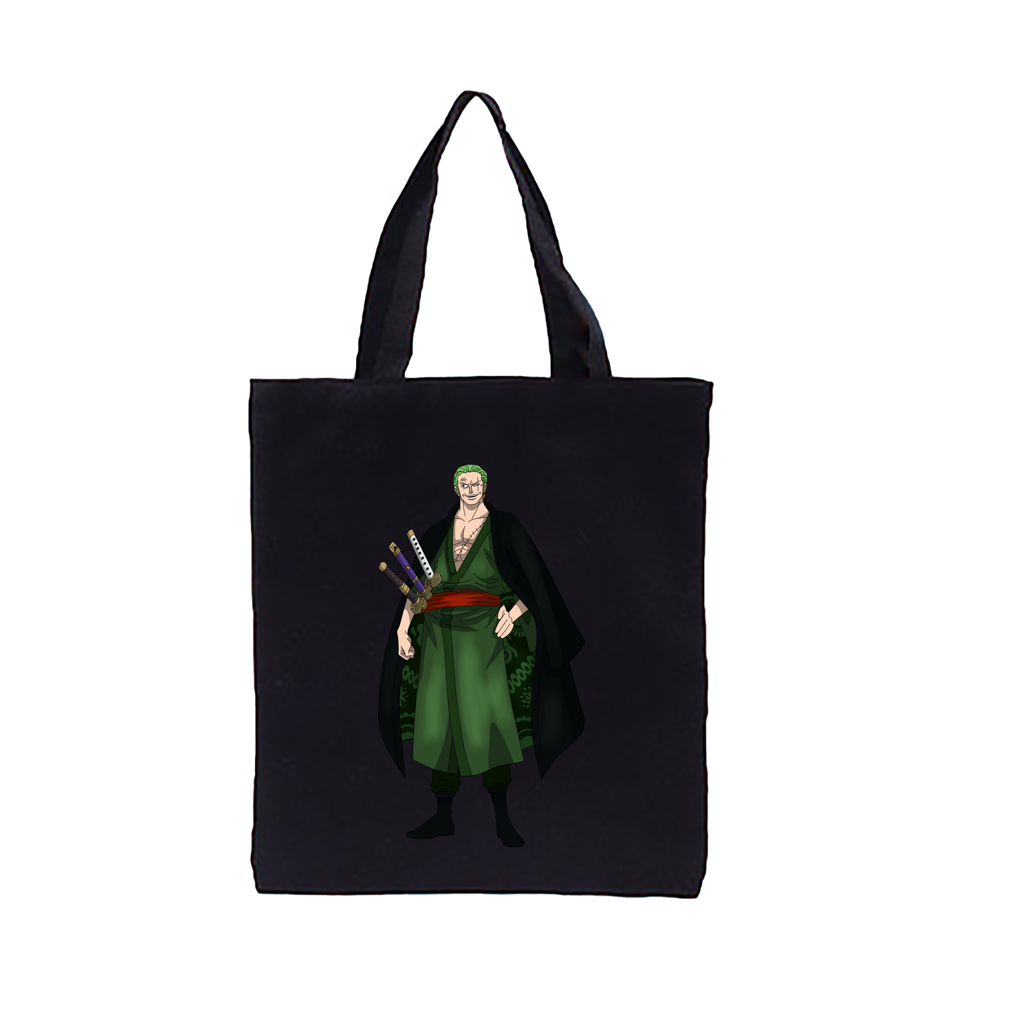 ワンピース ロロノア・ゾロ ONE PIECE Roronoa Zoro 縦型キャンバス生地手提げバッグ　トートバッグ