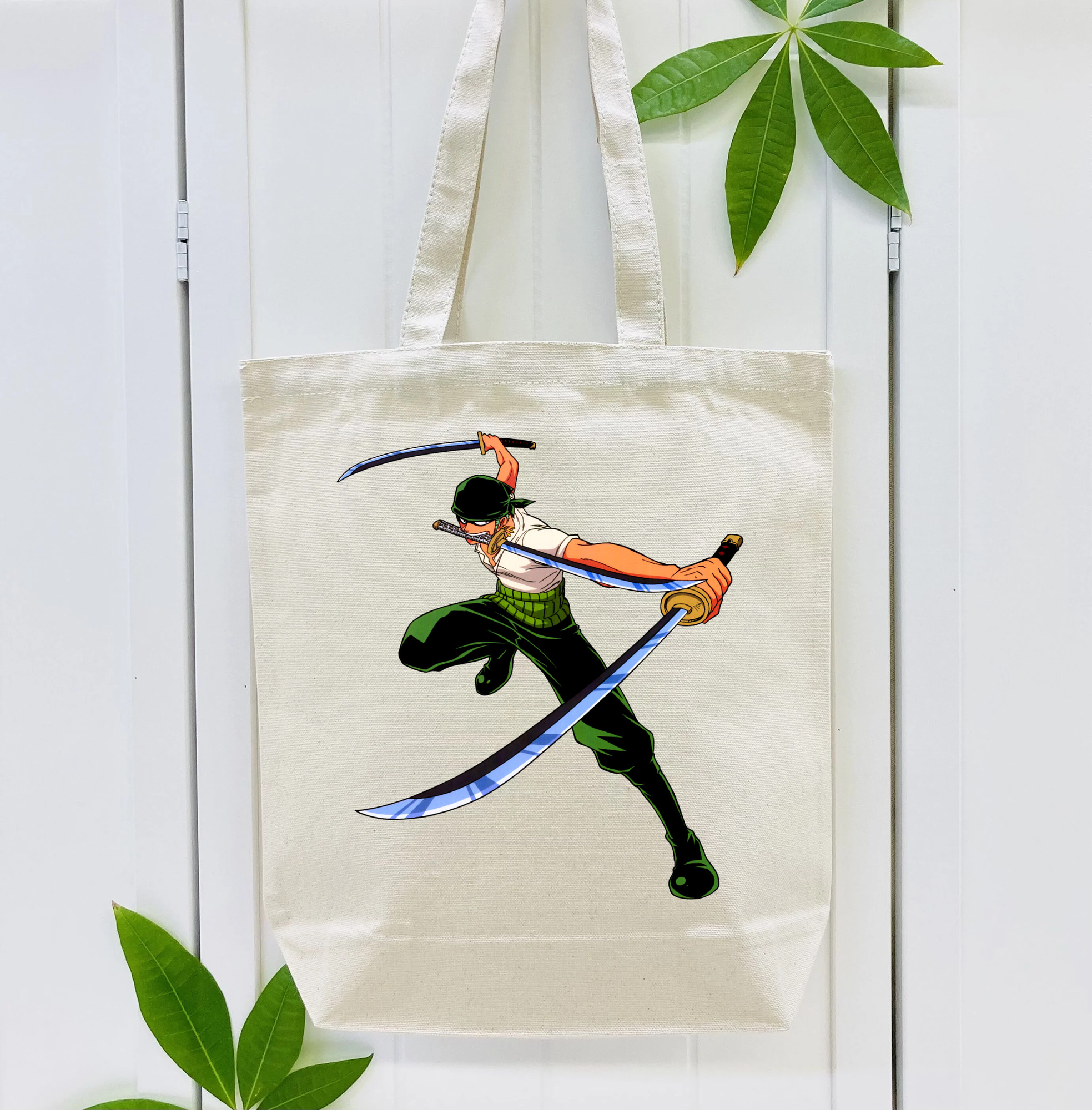 ワンピース ロロノア・ゾロ ONE PIECE Roronoa Zoro 縦型キャンバス生地手提げバッグ　トートバッグ