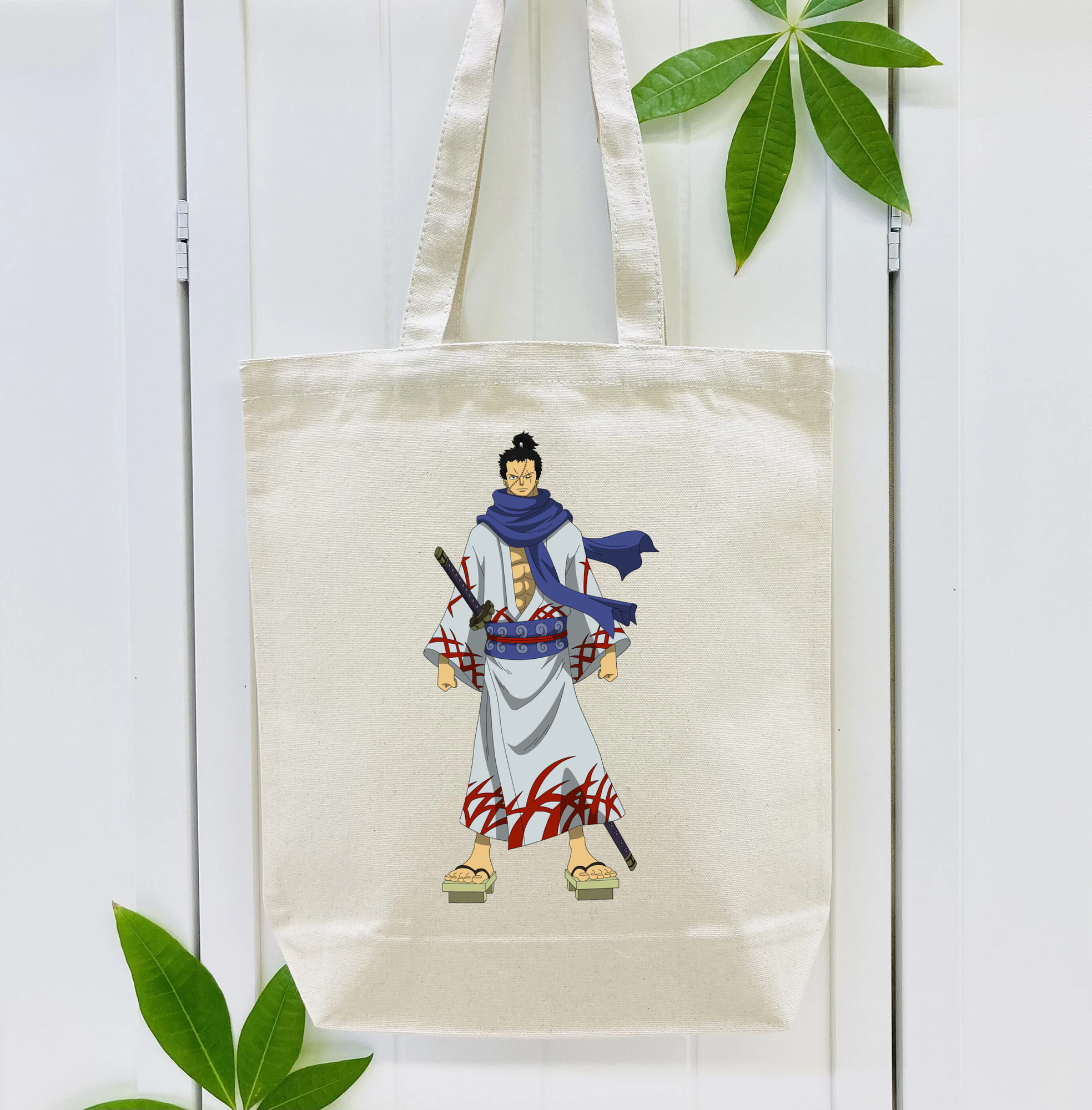ワンピース ロロノア・ゾロ ONE PIECE Roronoa Zoro 縦型キャンバス生地手提げバッグ　トートバッグ