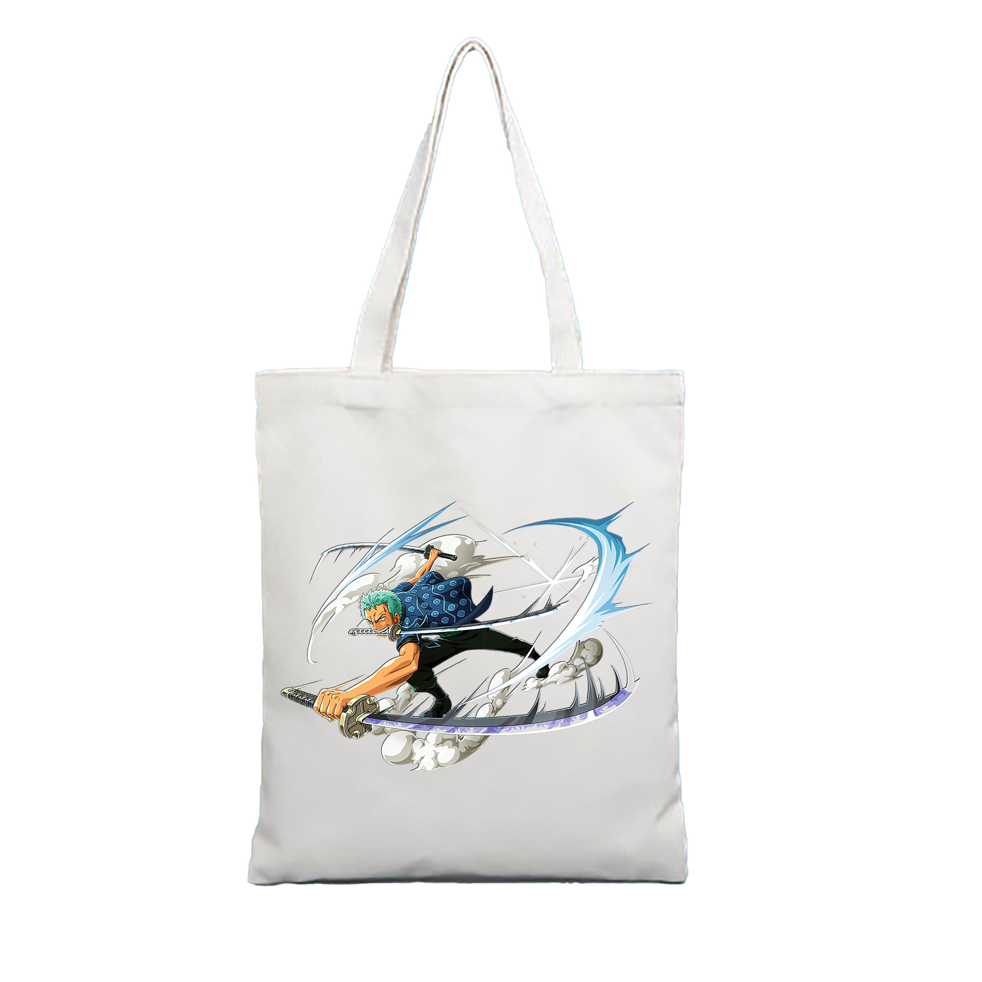 ワンピース ロロノア・ゾロ ONE PIECE Roronoa Zoro 縦型キャンバス生地手提げバッグ　トートバッグ