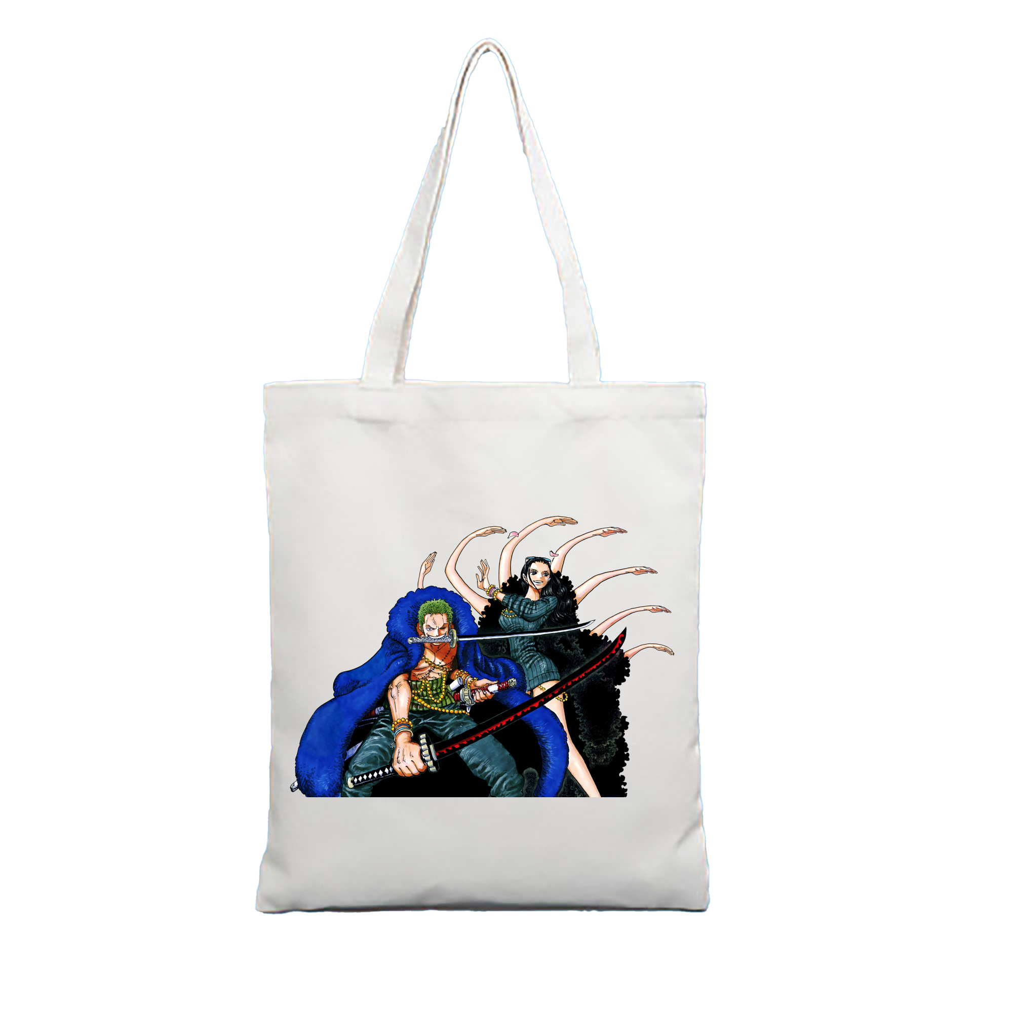 ワンピース ロロノア・ゾロ ONE PIECE Roronoa Zoro 縦型キャンバス生地手提げバッグ　トートバッグ