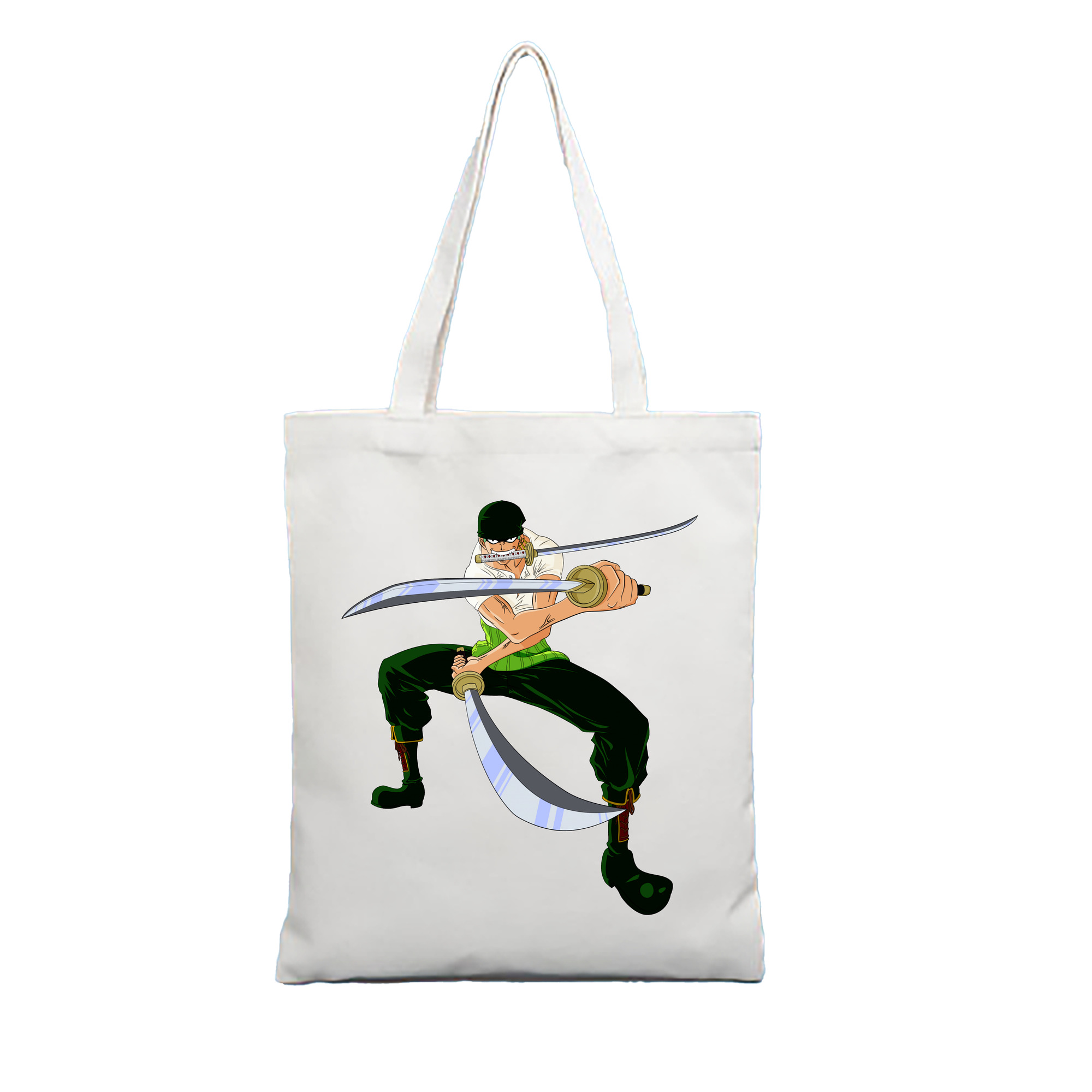 ワンピース ロロノア・ゾロ ONE PIECE Roronoa Zoro 縦型キャンバス生地手提げバッグ　トートバッグ