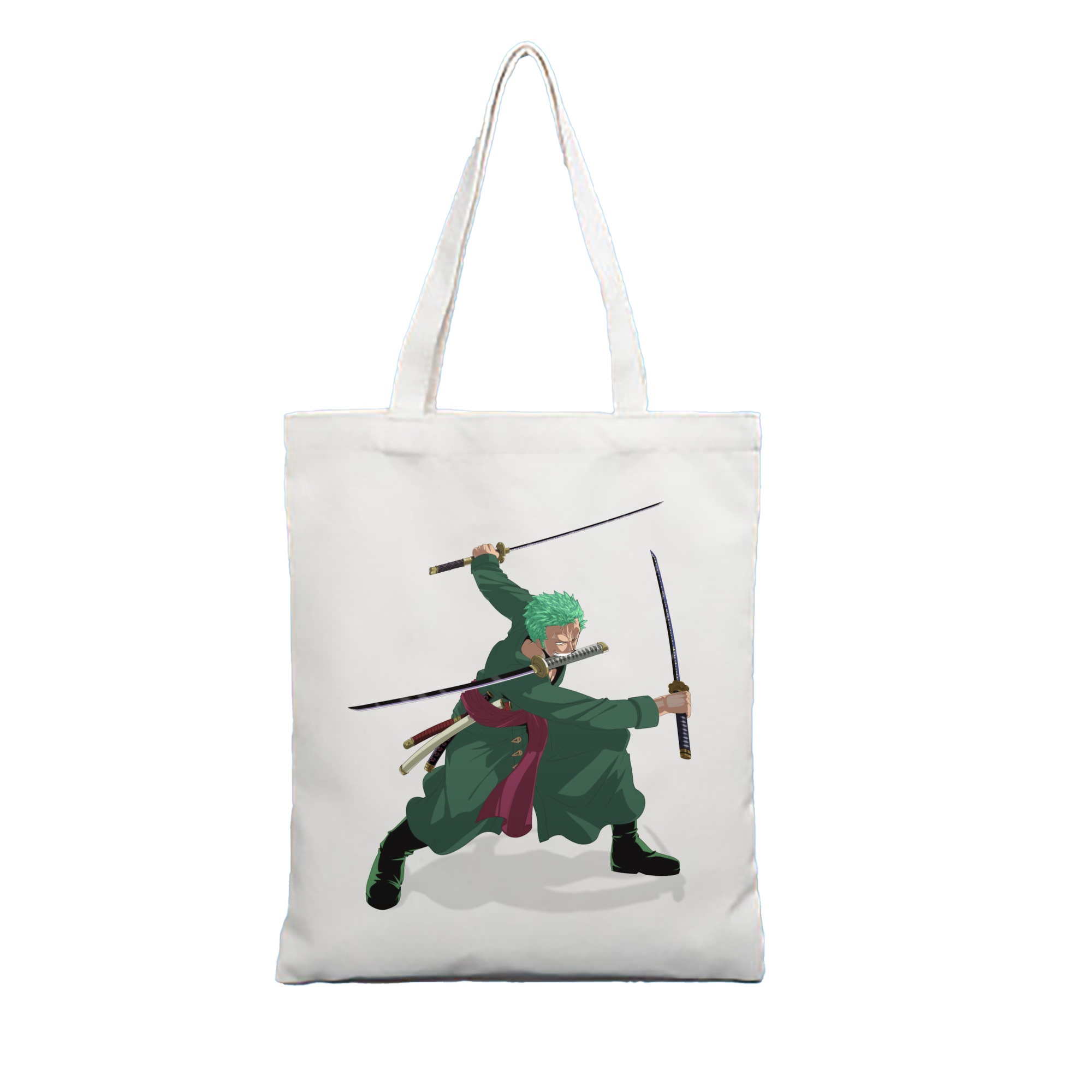ワンピース ロロノア・ゾロ ONE PIECE Roronoa Zoro 縦型キャンバス生地手提げバッグ　トートバッグ