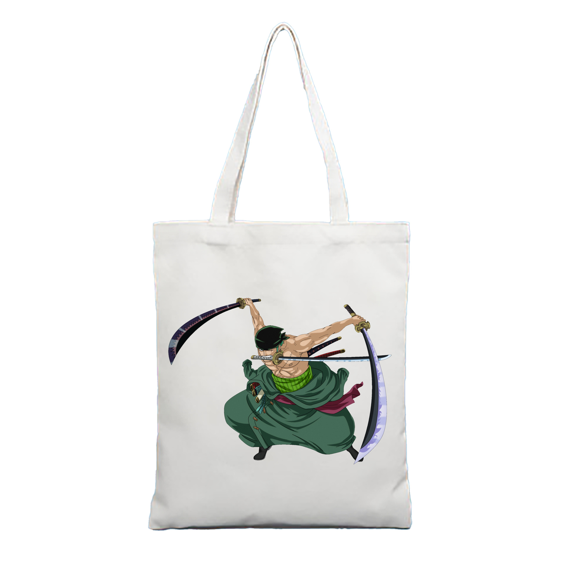 ワンピース ロロノア・ゾロ ONE PIECE Roronoa Zoro 縦型キャンバス生地手提げバッグ　トートバッグ