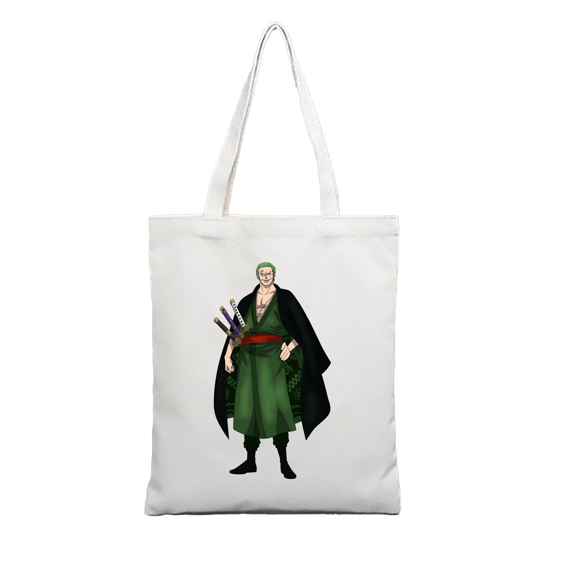 ワンピース ロロノア・ゾロ ONE PIECE Roronoa Zoro 縦型キャンバス生地手提げバッグ　トートバッグ