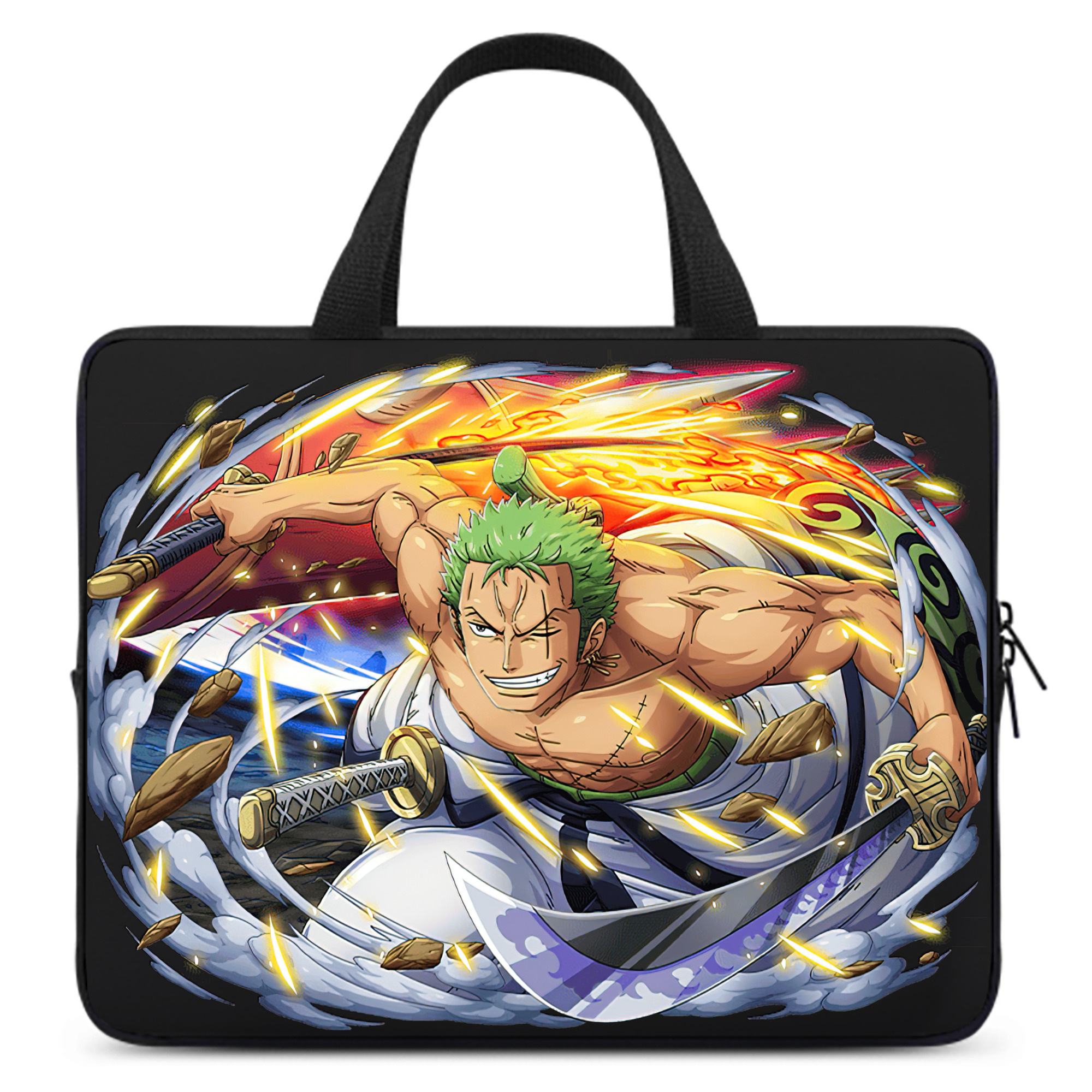 （画像用） ワンピース ロロノア・ゾロ ONE PIECE Roronoa Zoro 手提げノートパソコンバッグ