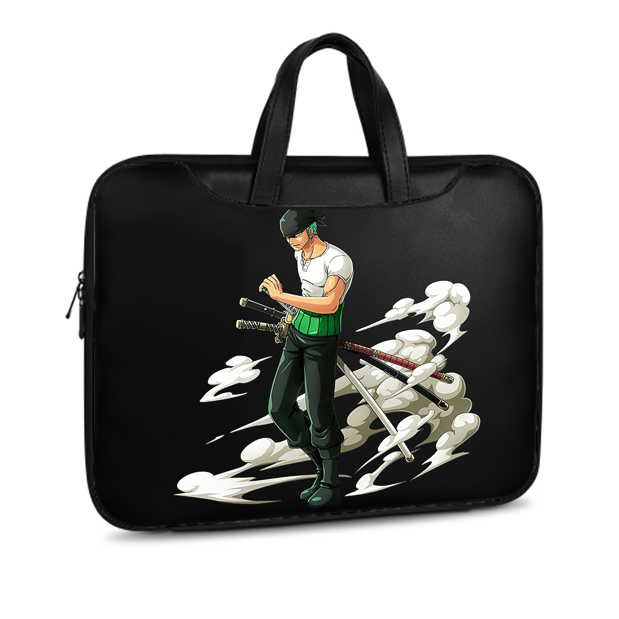 ワンピース ロロノア・ゾロ ONE PIECE Roronoa Zoro レザーラップトップバッグ　ノートパソコンケース