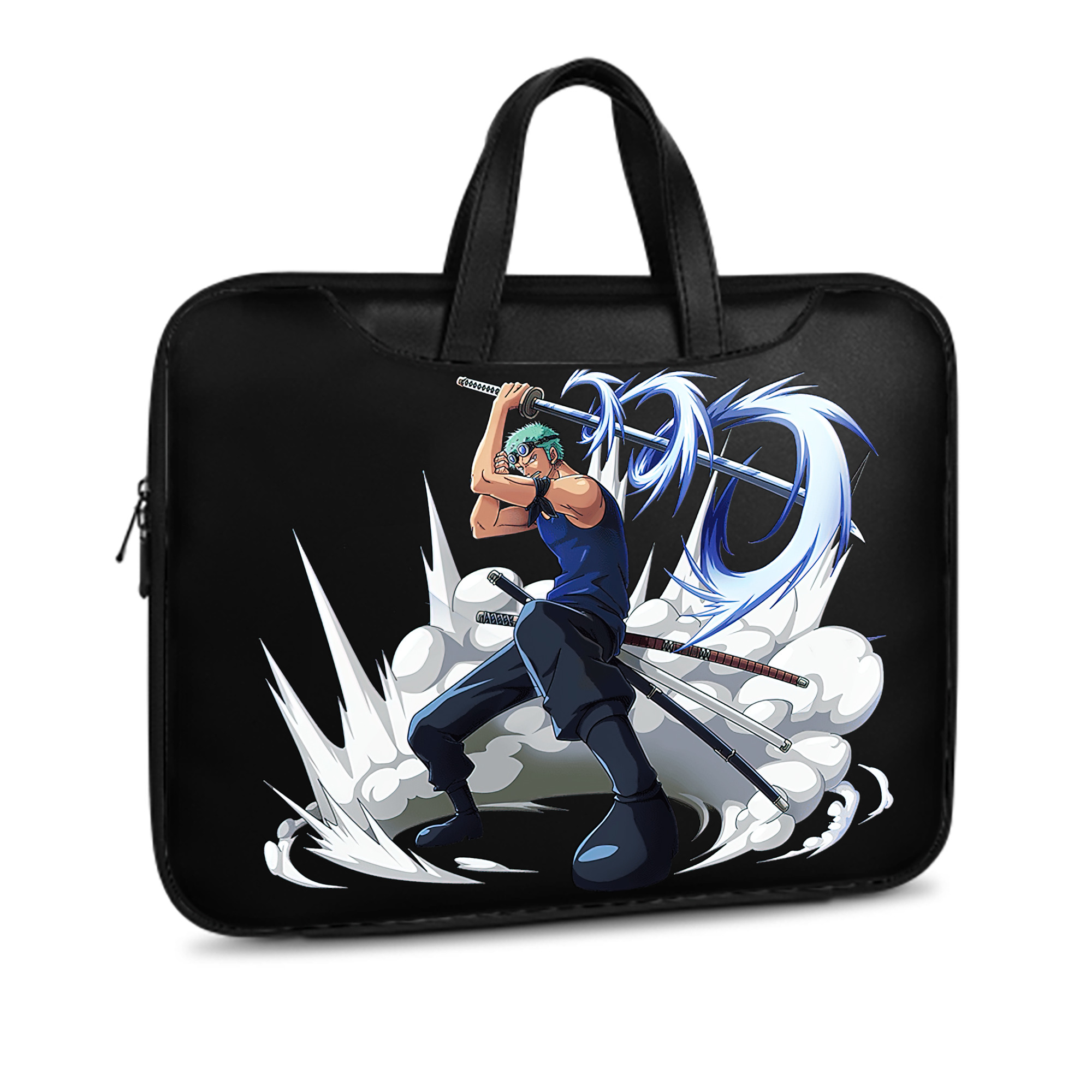 ワンピース ロロノア・ゾロ ONE PIECE Roronoa Zoro レザーラップトップバッグ　ノートパソコンケース