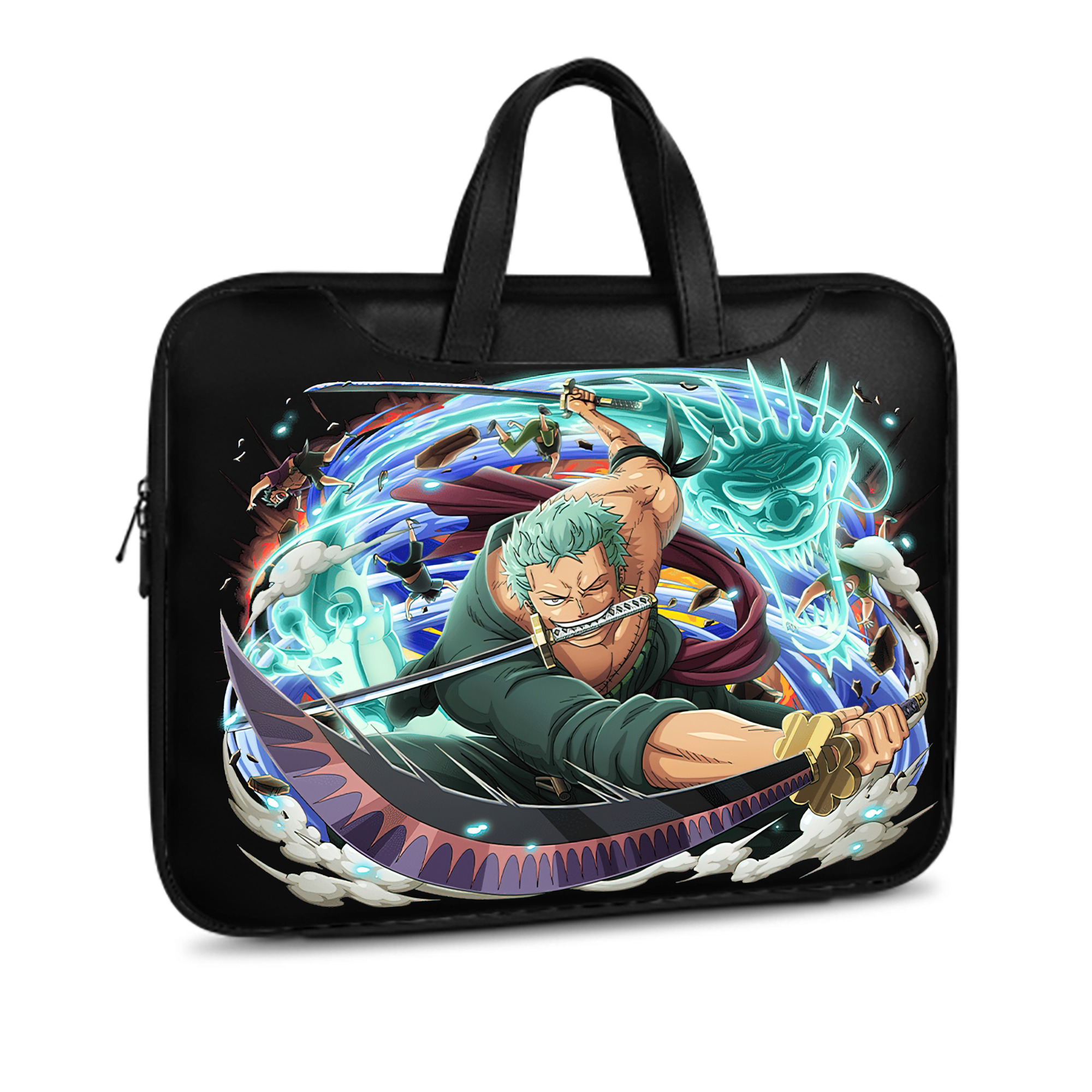 ワンピース ロロノア・ゾロ ONE PIECE Roronoa Zoro レザーラップトップバッグ　ノートパソコンケース
