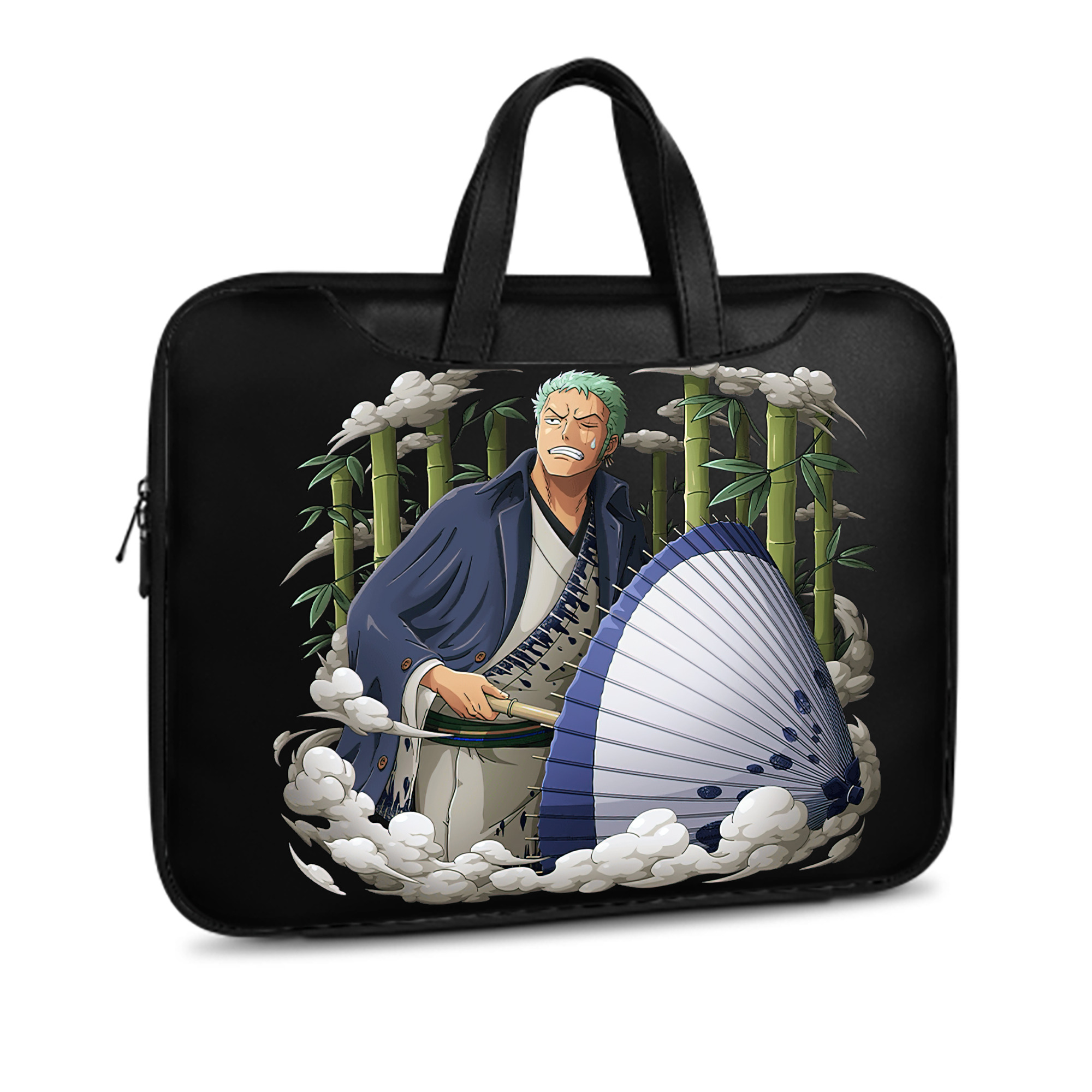 ワンピース ロロノア・ゾロ ONE PIECE Roronoa Zoro レザーラップトップバッグ　ノートパソコンケース