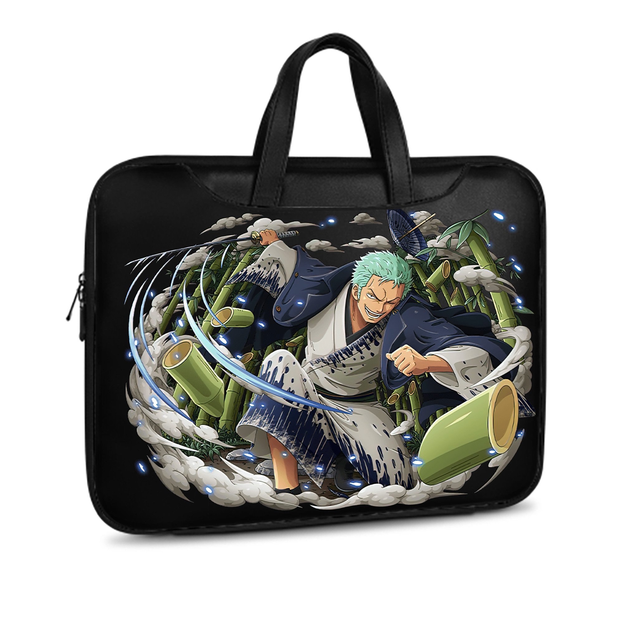 ワンピース ロロノア・ゾロ ONE PIECE Roronoa Zoro レザーラップトップバッグ　ノートパソコンケース