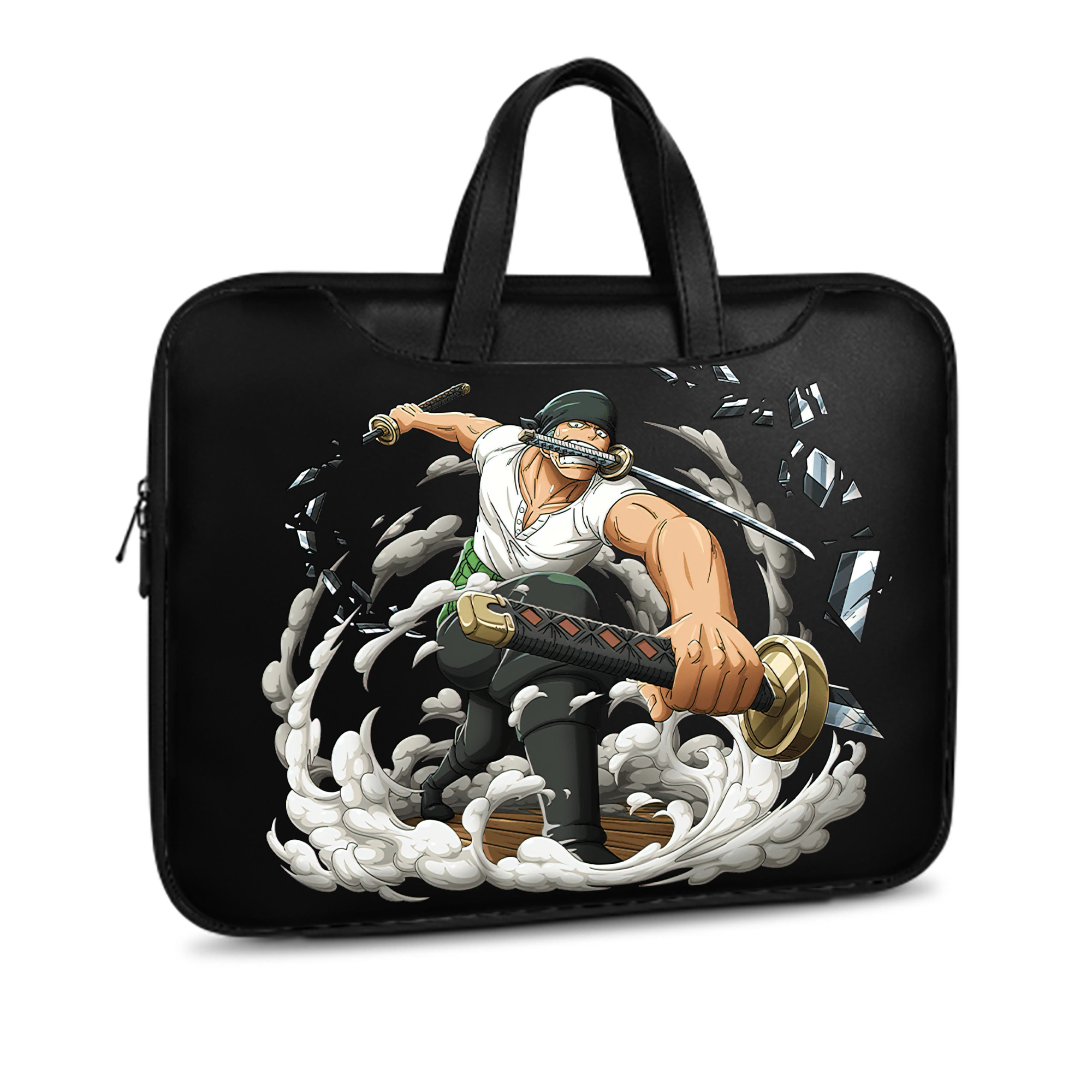 ワンピース ロロノア・ゾロ ONE PIECE Roronoa Zoro レザーラップトップバッグ　ノートパソコンケース