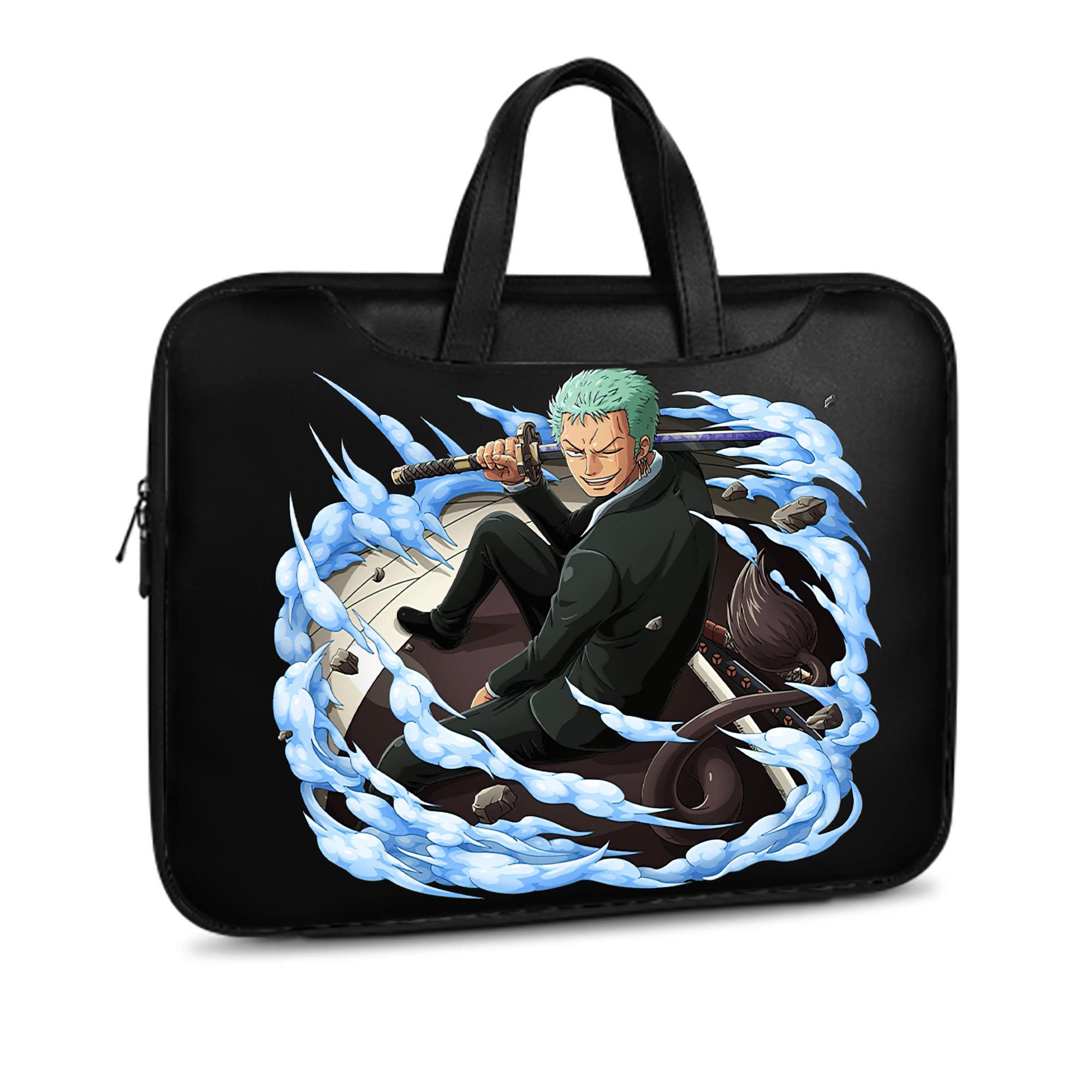 ワンピース ロロノア・ゾロ ONE PIECE Roronoa Zoro レザーラップトップバッグ　ノートパソコンケース