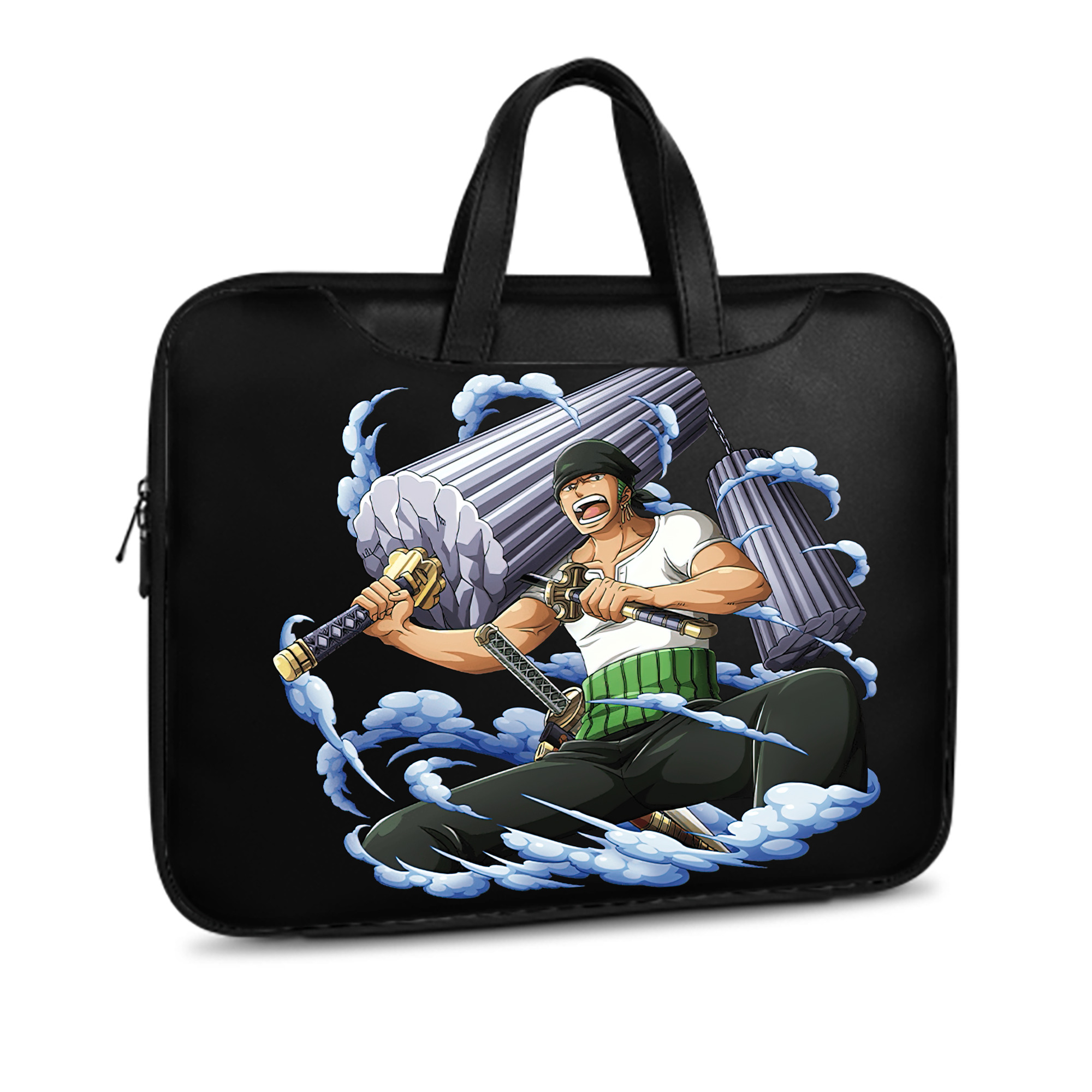 ワンピース ロロノア・ゾロ ONE PIECE Roronoa Zoro レザーラップトップバッグ　ノートパソコンケース