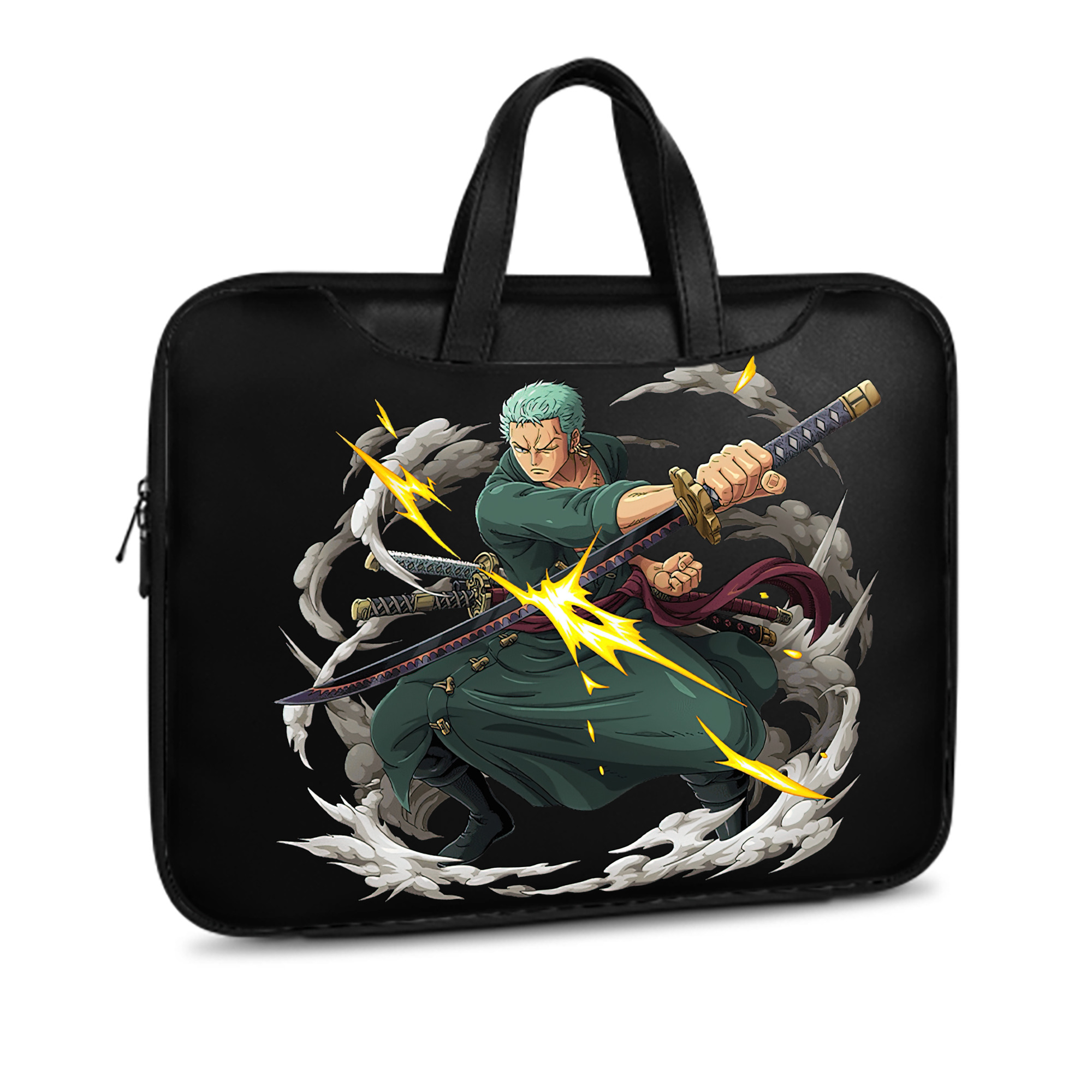 ワンピース ロロノア・ゾロ ONE PIECE Roronoa Zoro レザーラップトップバッグ　ノートパソコンケース