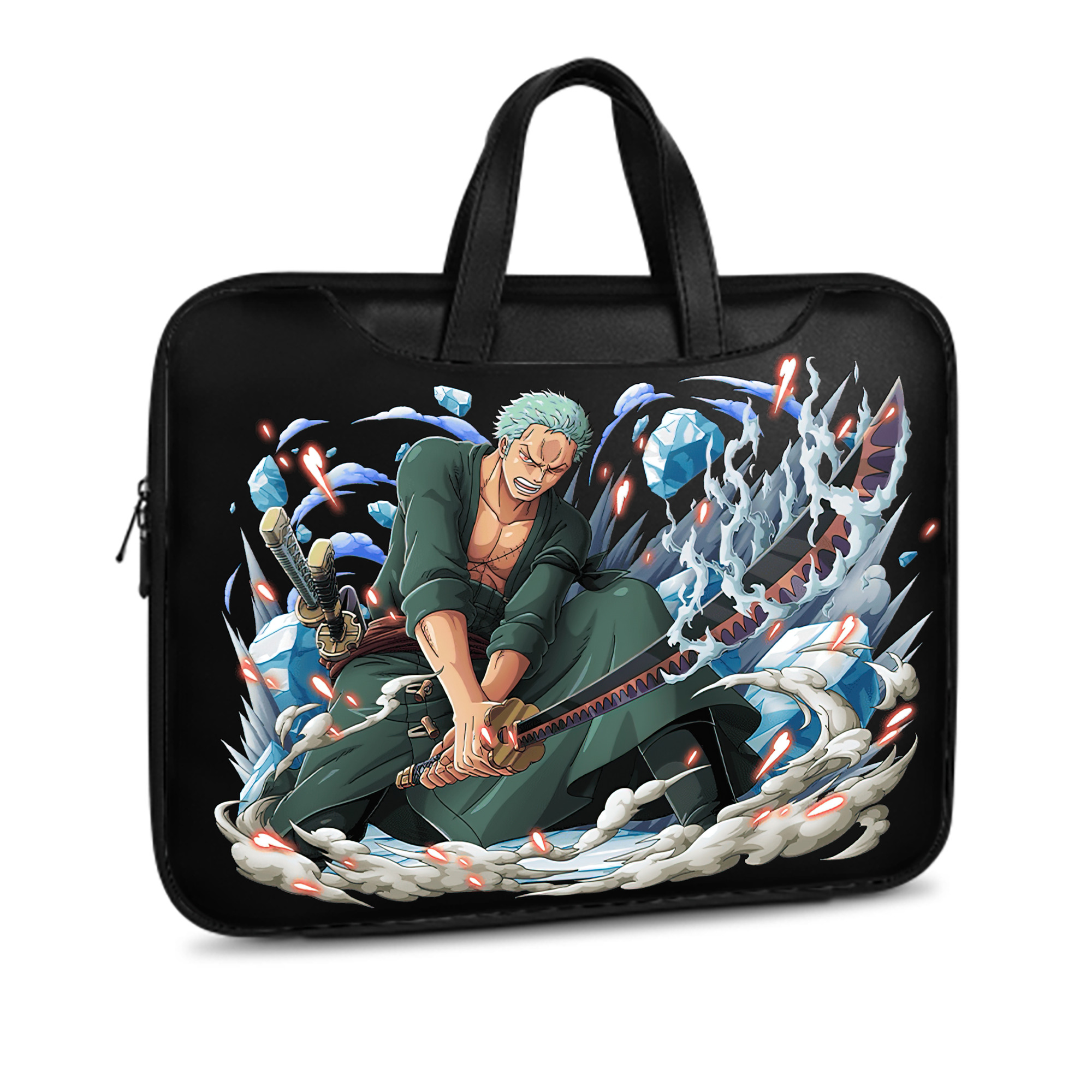 ワンピース ロロノア・ゾロ ONE PIECE Roronoa Zoro レザーラップトップバッグ　ノートパソコンケース