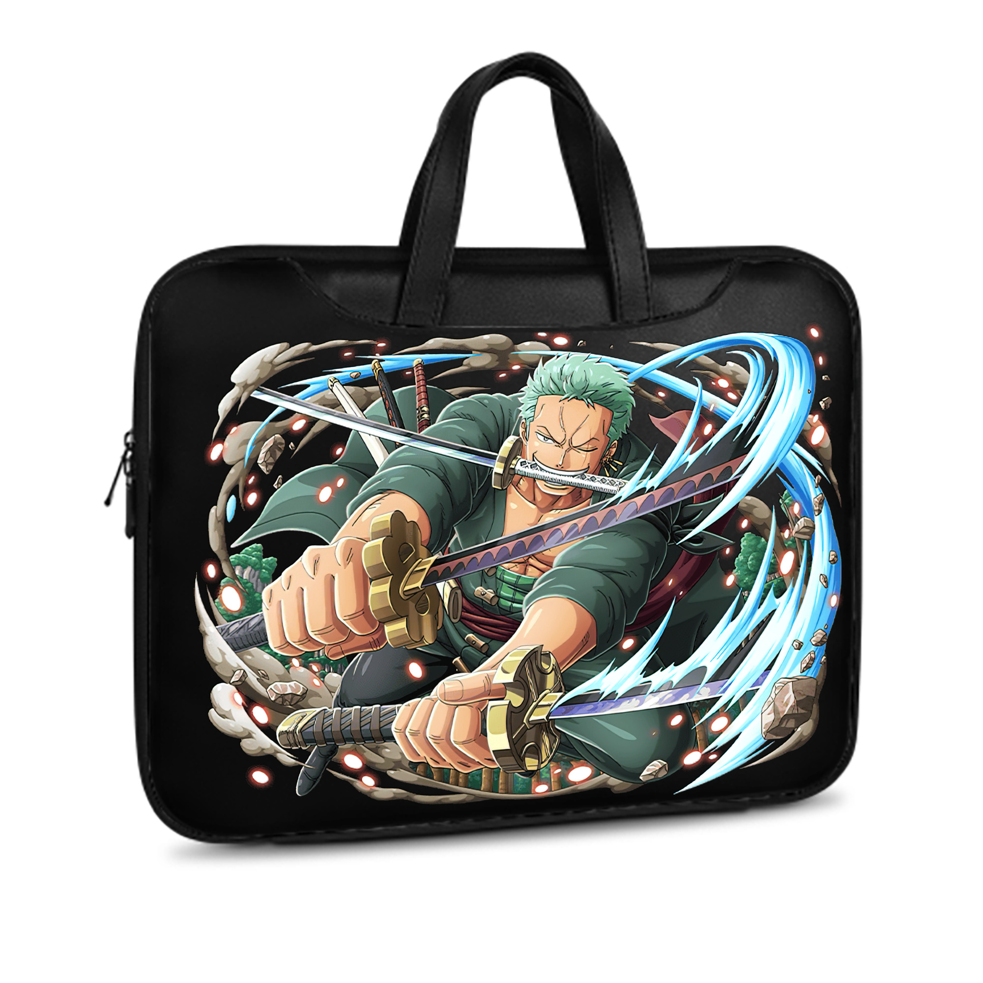 ワンピース ロロノア・ゾロ ONE PIECE Roronoa Zoro レザーラップトップバッグ　ノートパソコンケース