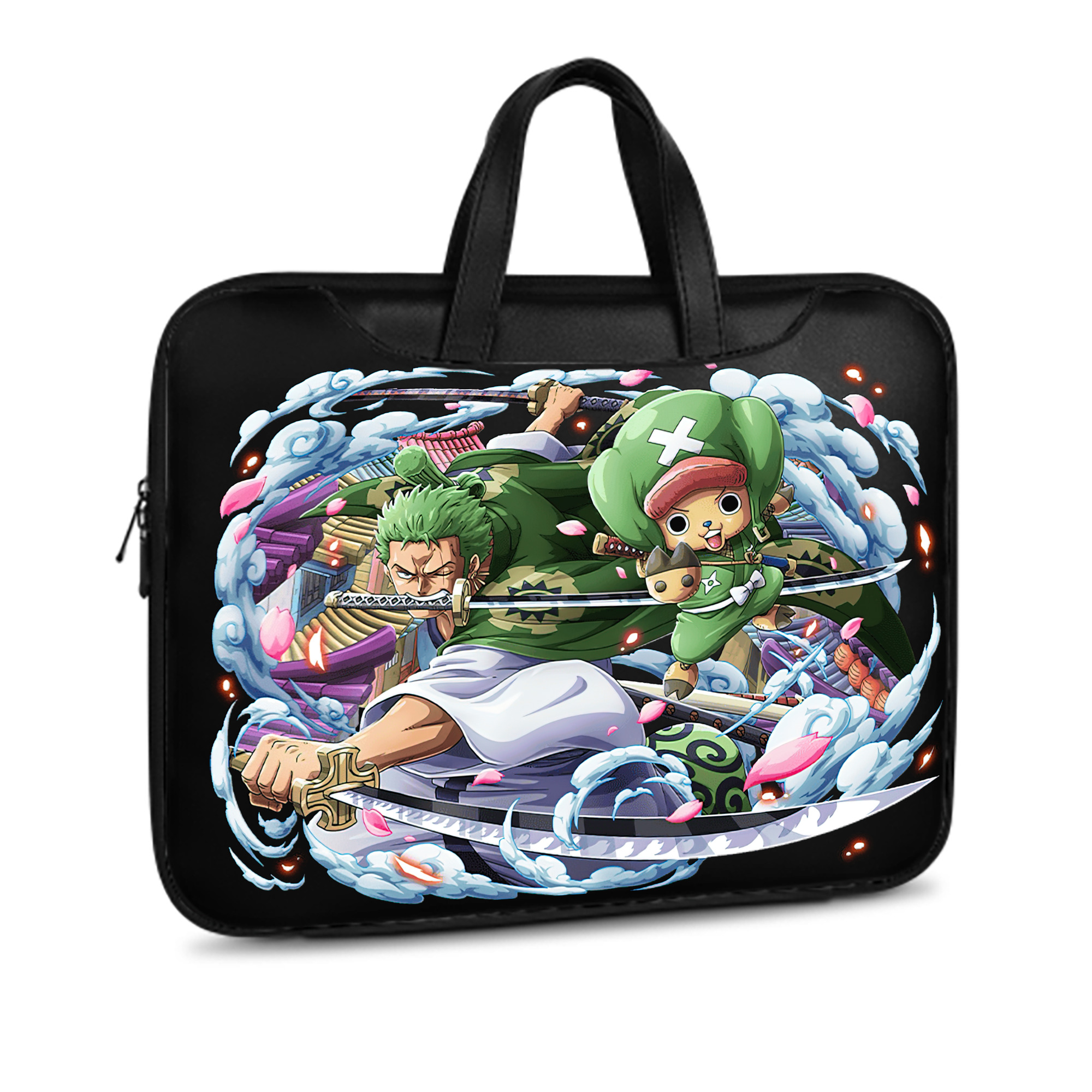 ワンピース ロロノア・ゾロ ONE PIECE Roronoa Zoro レザーラップトップバッグ　ノートパソコンケース