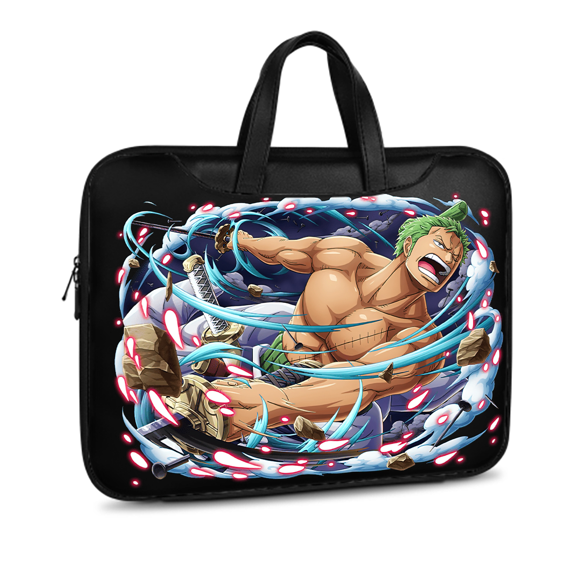 ワンピース ロロノア・ゾロ ONE PIECE Roronoa Zoro レザーラップトップバッグ　ノートパソコンケース