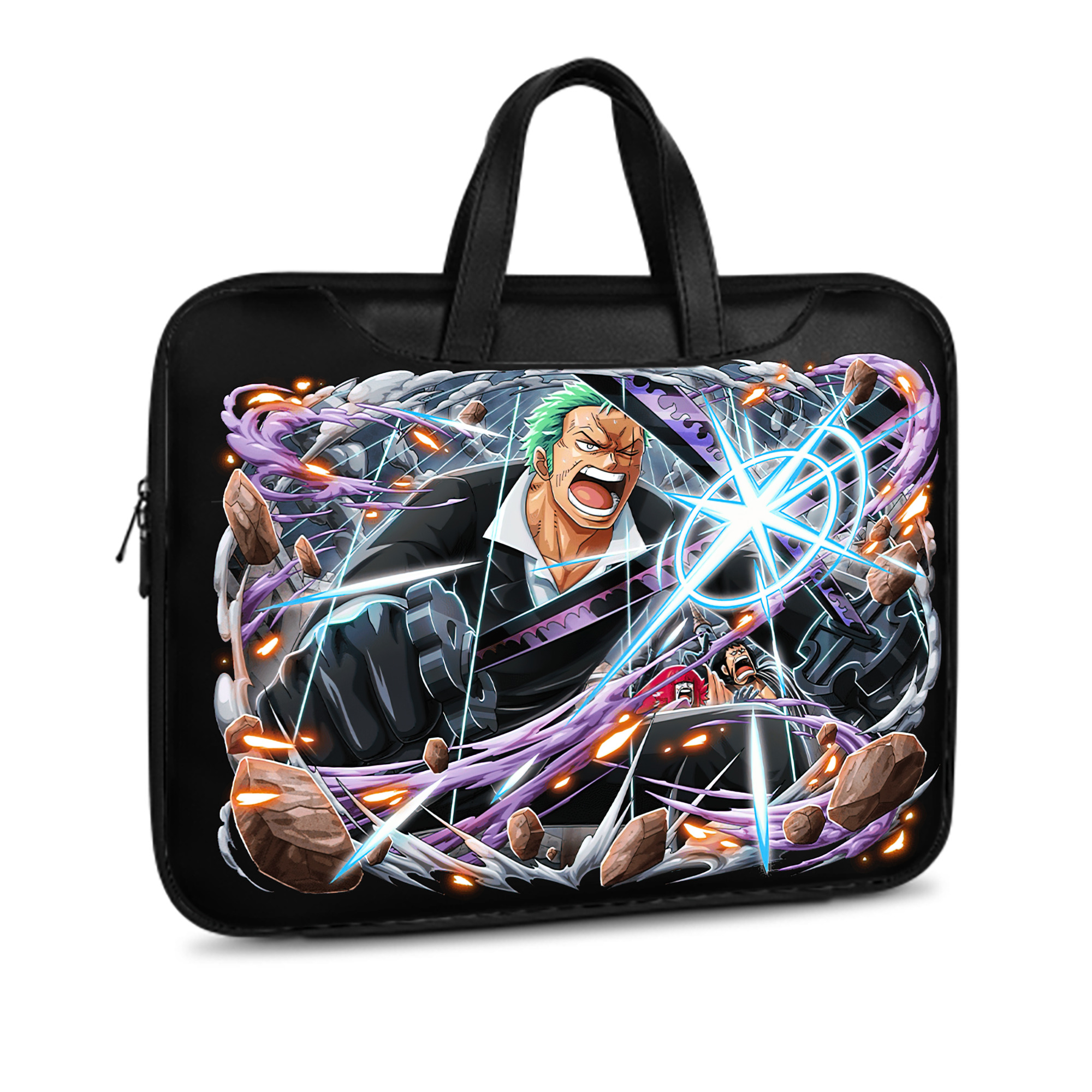 ワンピース ロロノア・ゾロ ONE PIECE Roronoa Zoro レザーラップトップバッグ　ノートパソコンケース
