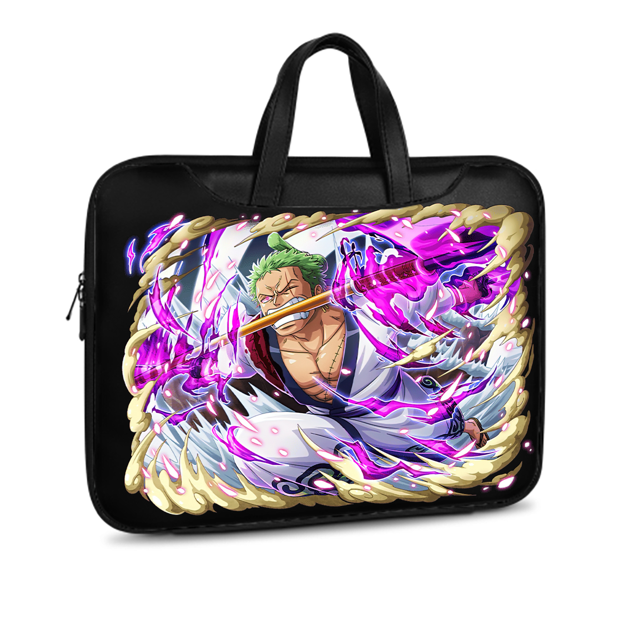 ワンピース ロロノア・ゾロ ONE PIECE Roronoa Zoro レザーラップトップバッグ　ノートパソコンケース
