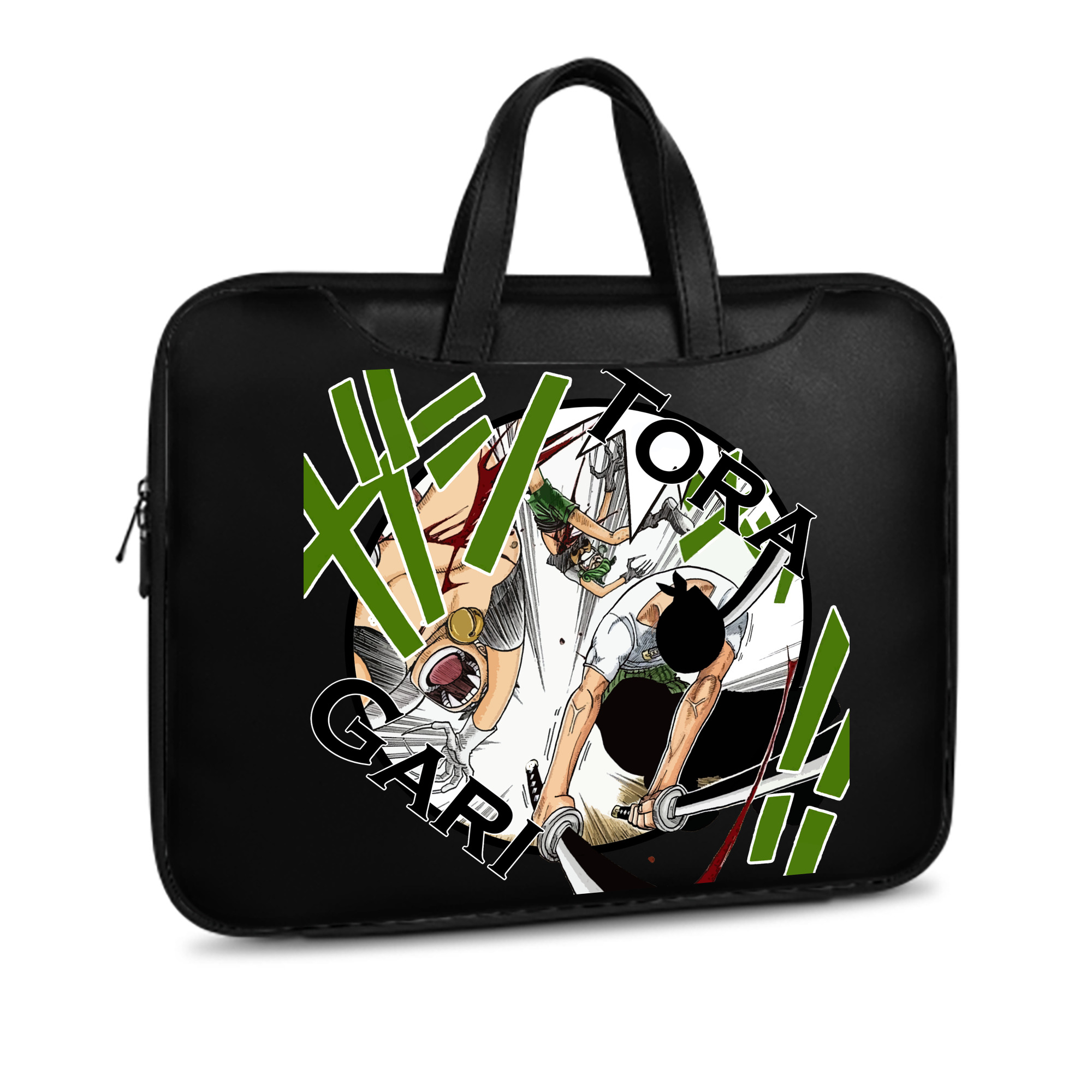 ワンピース ロロノア・ゾロ ONE PIECE Roronoa Zoro レザーラップトップバッグ　ノートパソコンケース