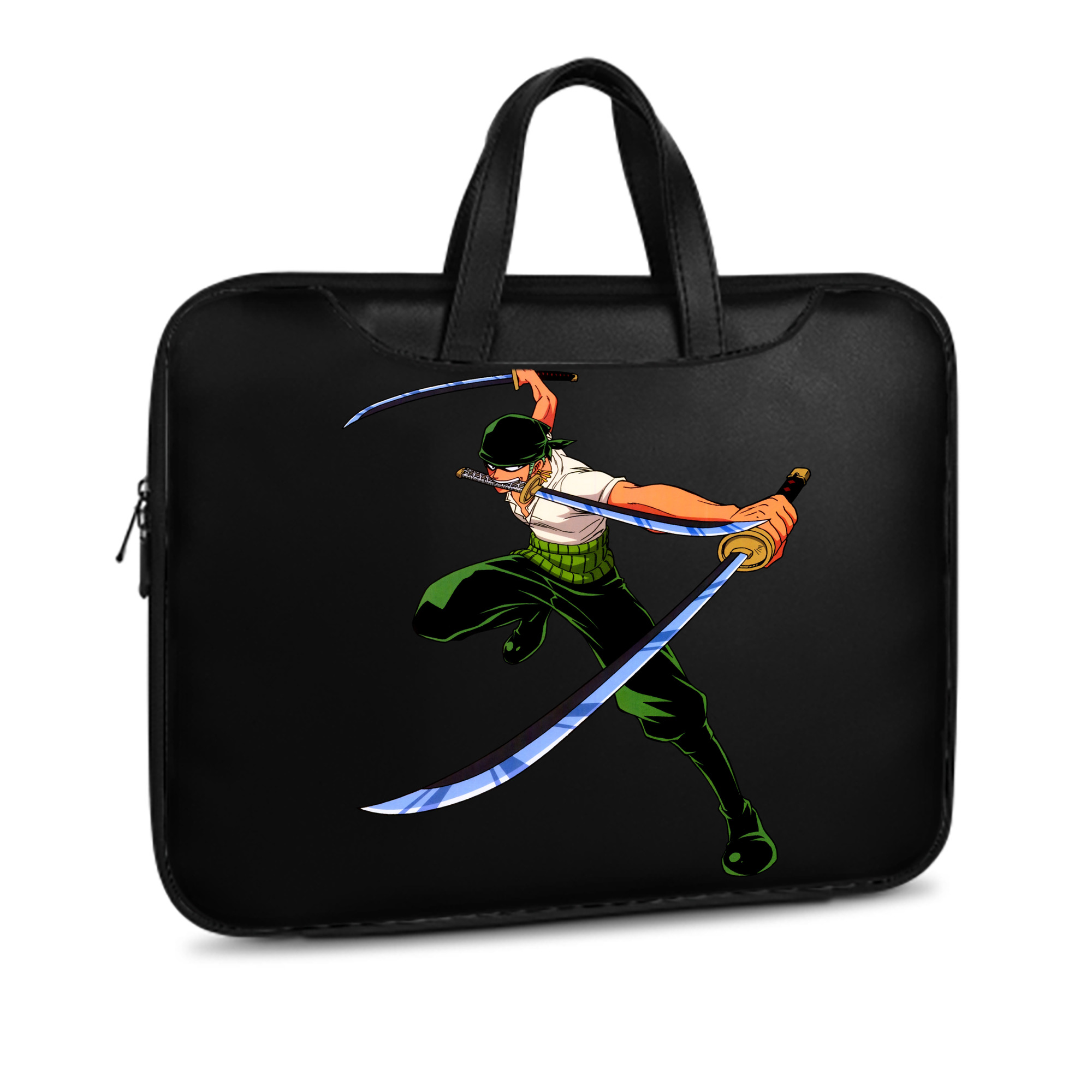 ワンピース ロロノア・ゾロ ONE PIECE Roronoa Zoro レザーラップトップバッグ　ノートパソコンケース