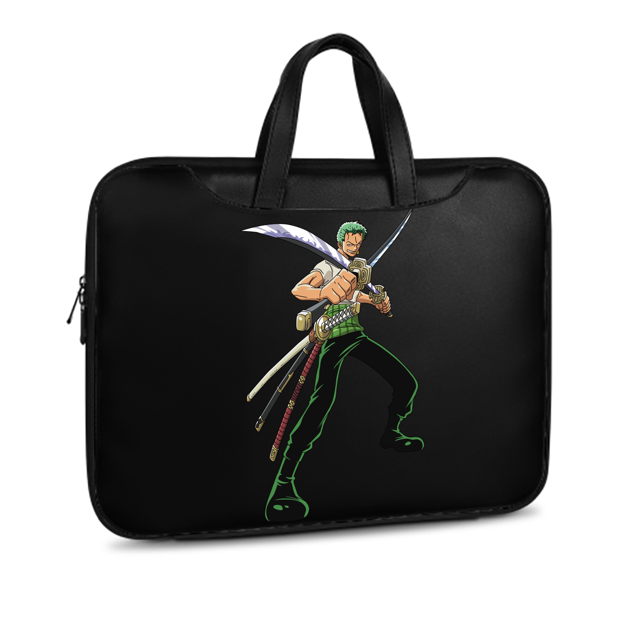 ワンピース ロロノア・ゾロ ONE PIECE Roronoa Zoro レザーラップトップバッグ　ノートパソコンケース