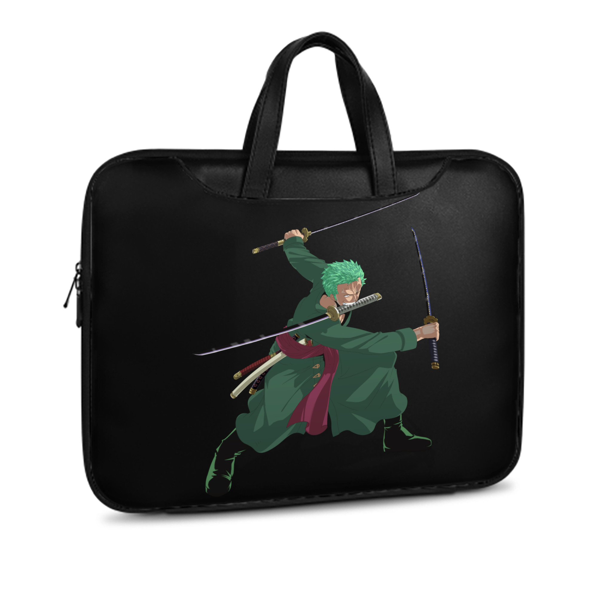 ワンピース ロロノア・ゾロ ONE PIECE Roronoa Zoro レザーラップトップバッグ　ノートパソコンケース