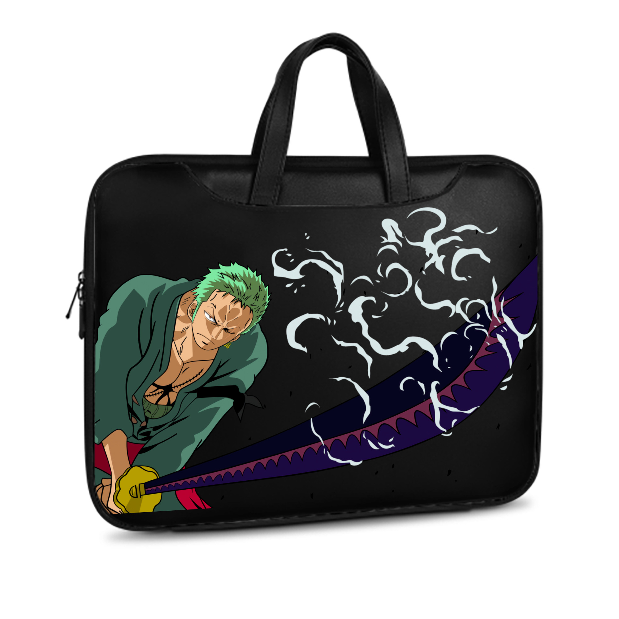 ワンピース ロロノア・ゾロ ONE PIECE Roronoa Zoro レザーラップトップバッグ　ノートパソコンケース