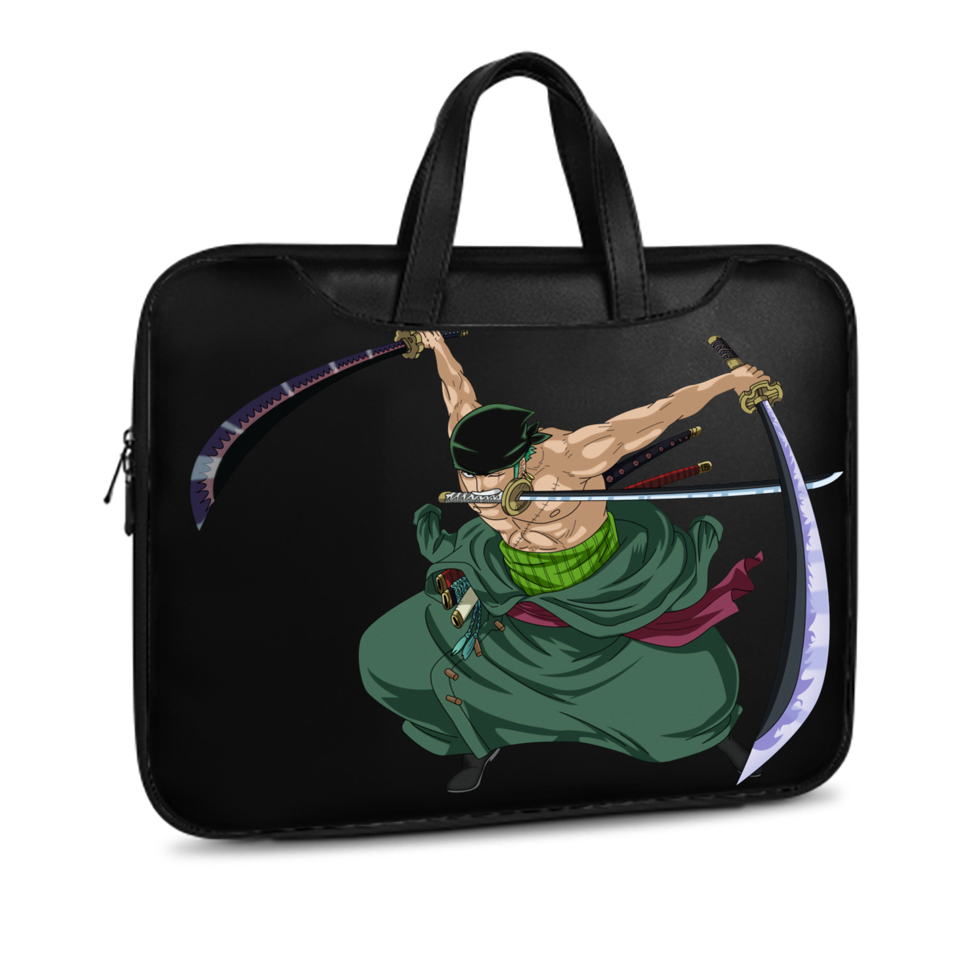 ワンピース ロロノア・ゾロ ONE PIECE Roronoa Zoro レザーラップトップバッグ　ノートパソコンケース
