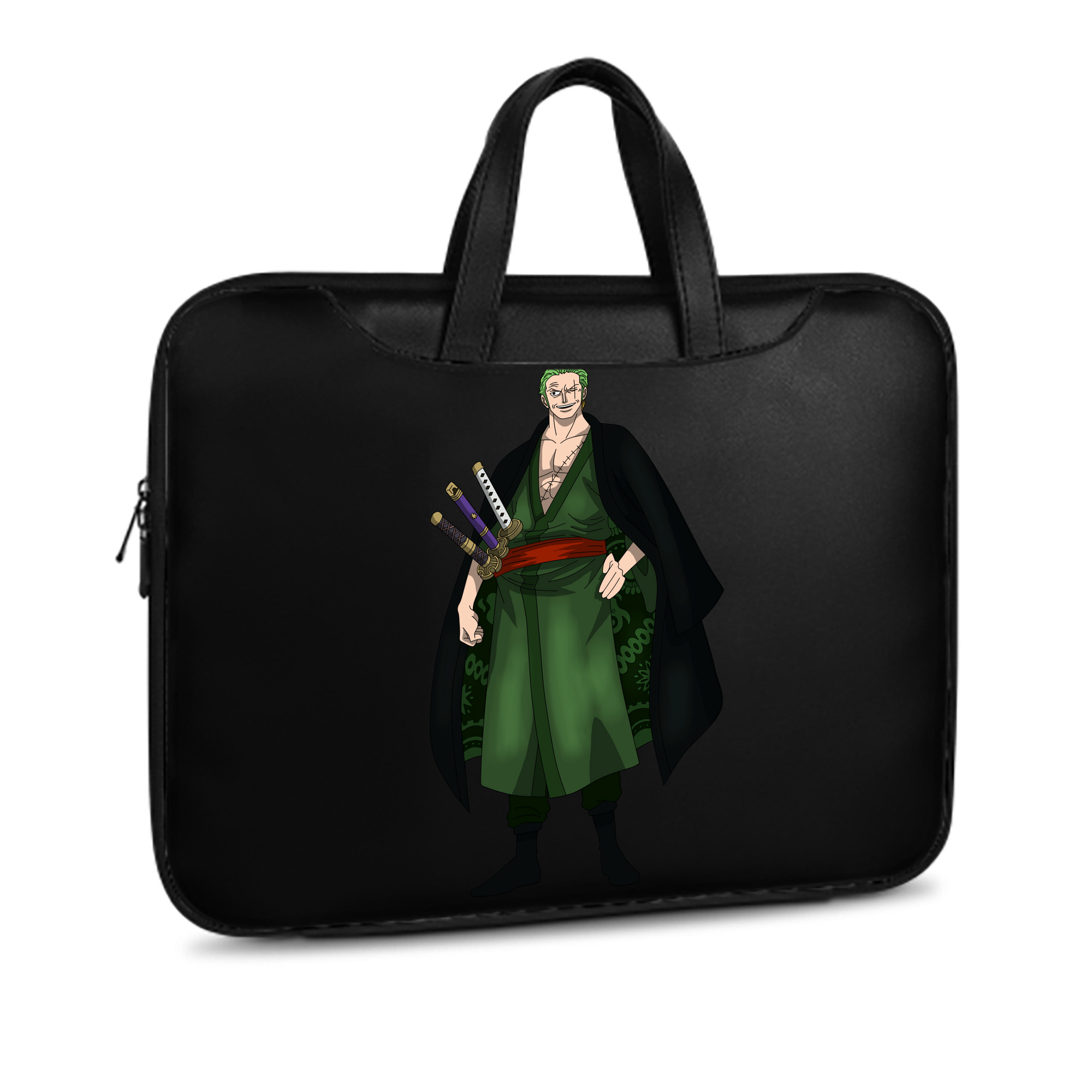 ワンピース ロロノア・ゾロ ONE PIECE Roronoa Zoro レザーラップトップバッグ　ノートパソコンケース