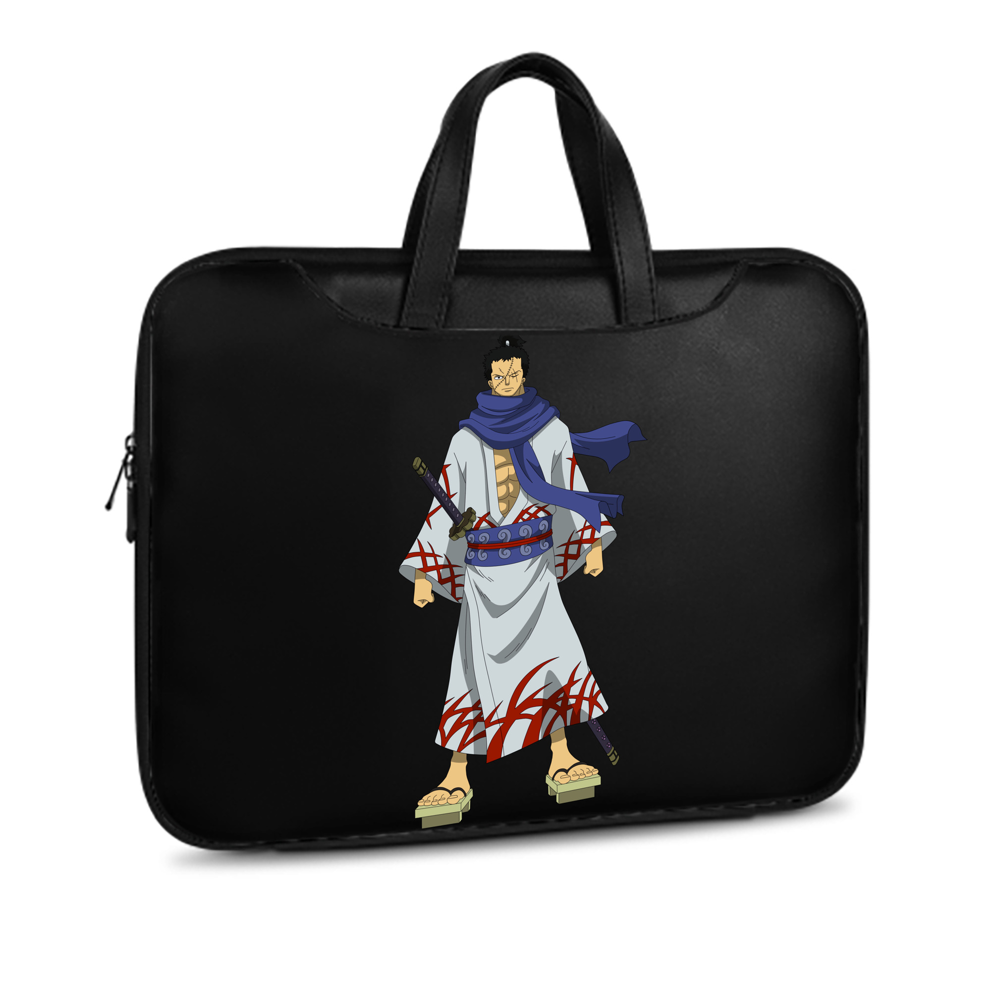ワンピース ロロノア・ゾロ ONE PIECE Roronoa Zoro レザーラップトップバッグ　ノートパソコンケース