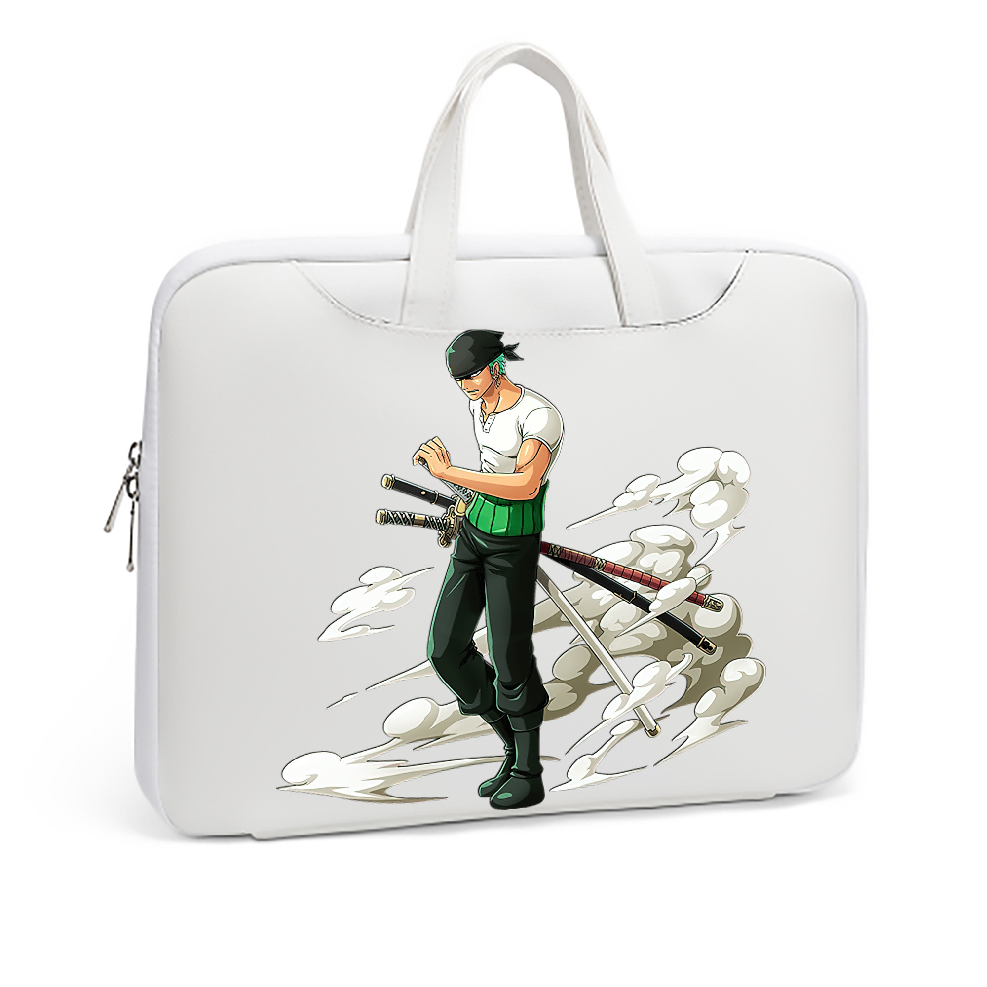 ワンピース ロロノア・ゾロ ONE PIECE Roronoa Zoro レザーラップトップバッグ　ノートパソコンケース