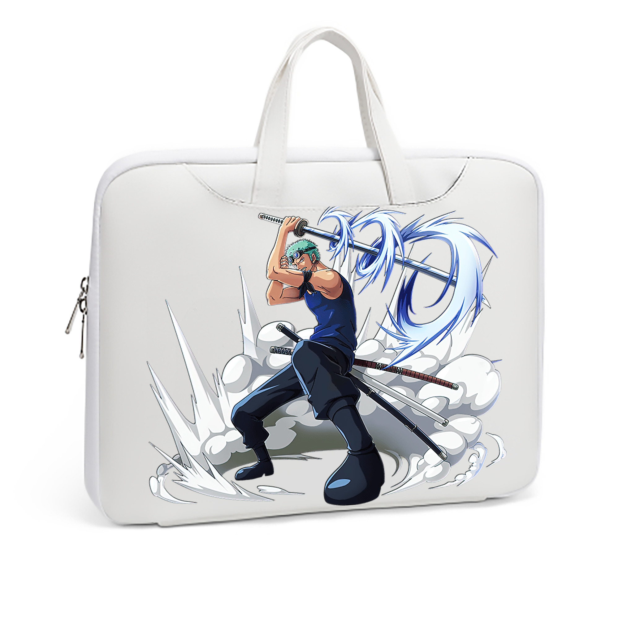 ワンピース ロロノア・ゾロ ONE PIECE Roronoa Zoro レザーラップトップバッグ　ノートパソコンケース