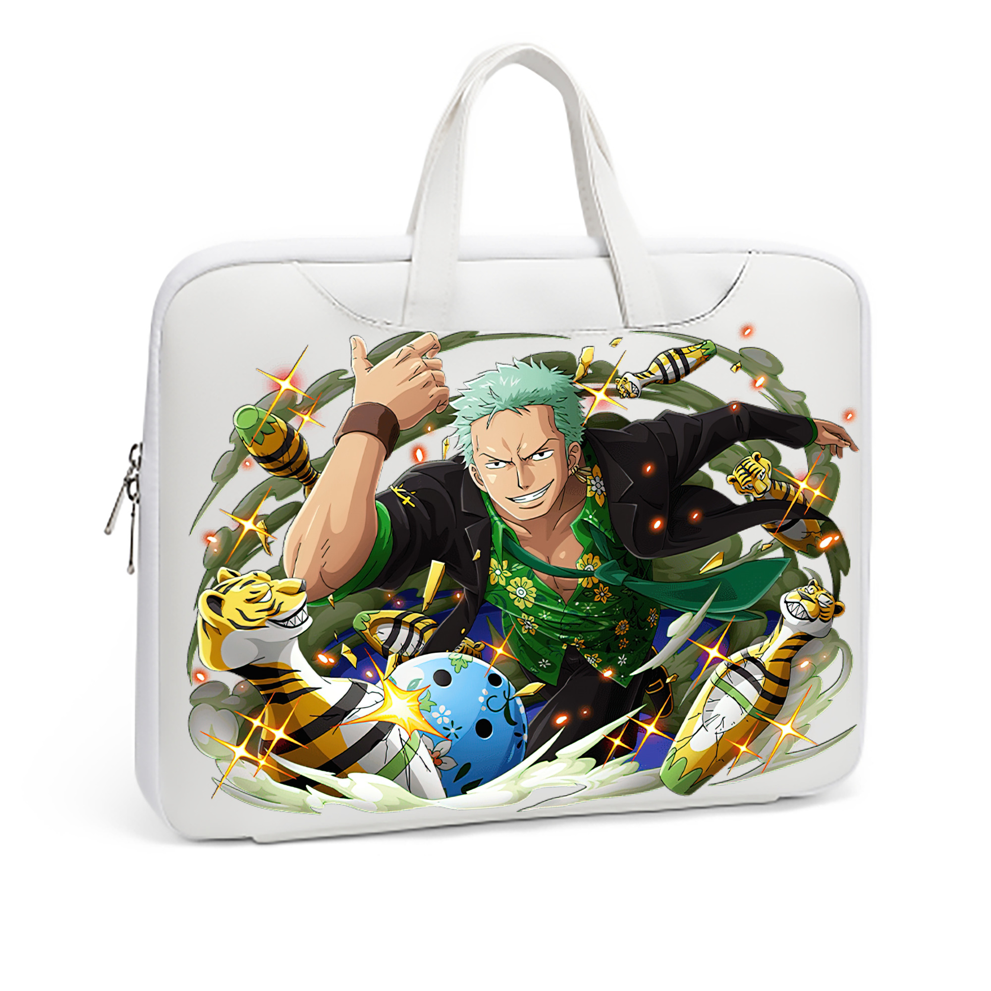 ワンピース ロロノア・ゾロ ONE PIECE Roronoa Zoro レザーラップトップバッグ　ノートパソコンケース
