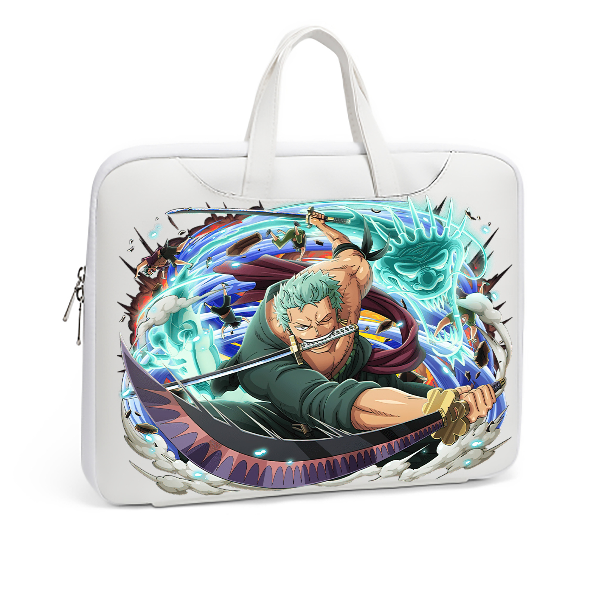 ワンピース ロロノア・ゾロ ONE PIECE Roronoa Zoro レザーラップトップバッグ　ノートパソコンケース