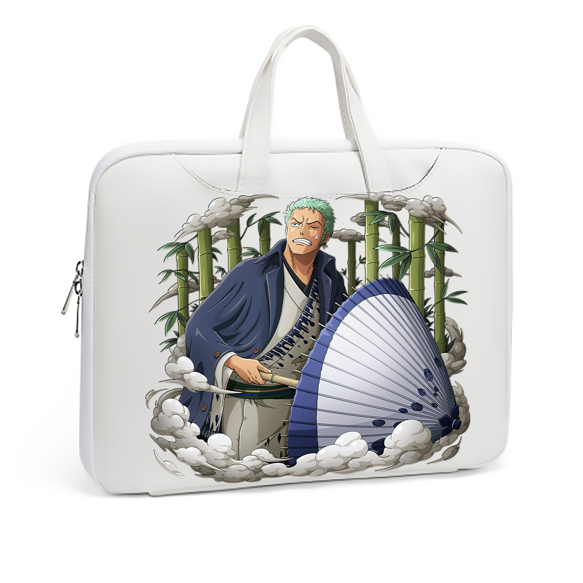 ワンピース ロロノア・ゾロ ONE PIECE Roronoa Zoro レザーラップトップバッグ　ノートパソコンケース