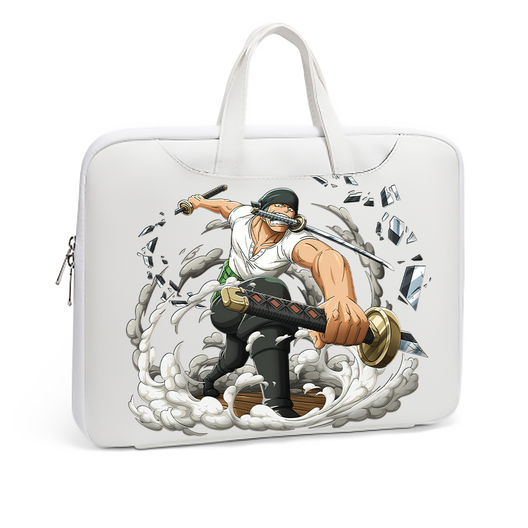 ワンピース ロロノア・ゾロ ONE PIECE Roronoa Zoro レザーラップトップバッグ　ノートパソコンケース