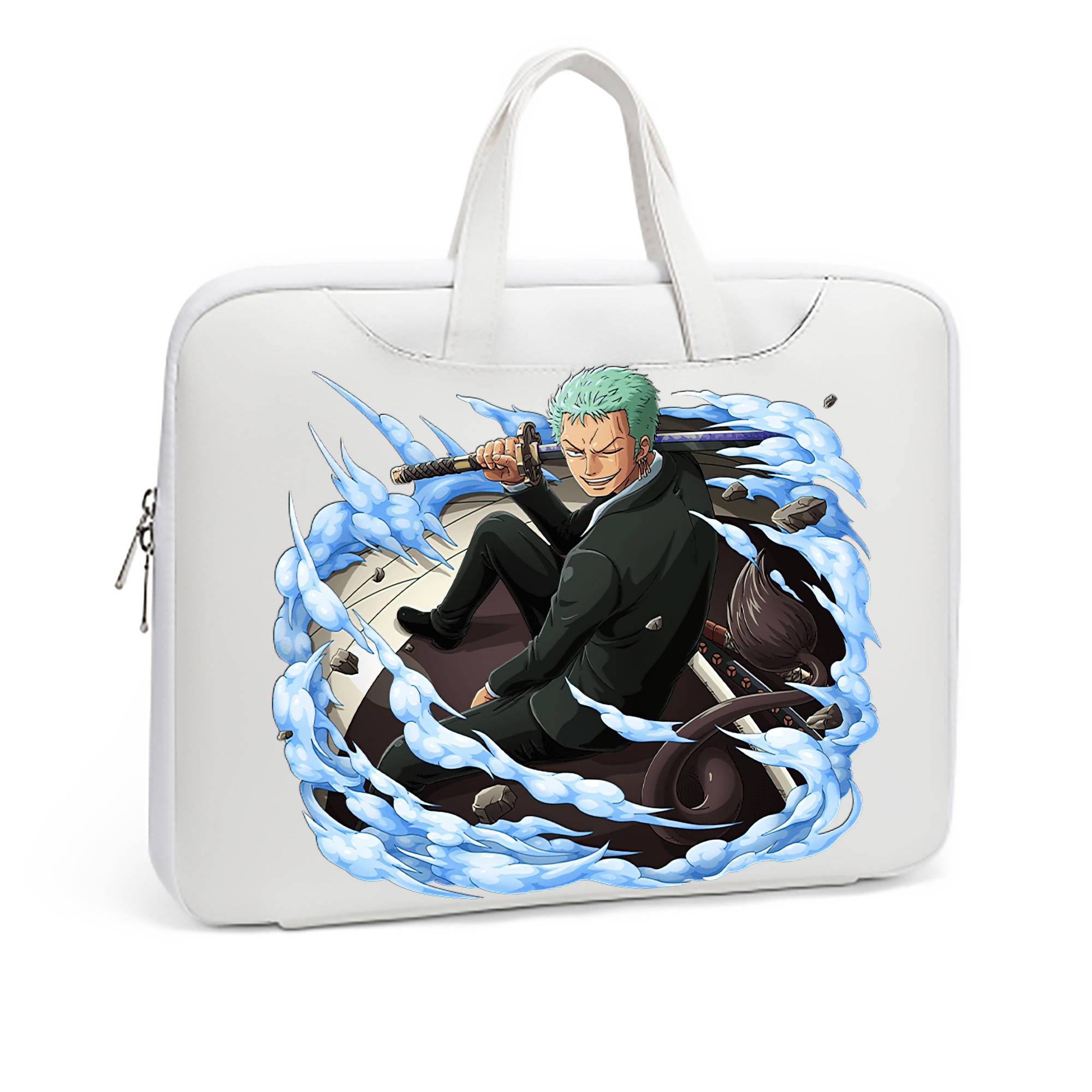 ワンピース ロロノア・ゾロ ONE PIECE Roronoa Zoro レザーラップトップバッグ　ノートパソコンケース
