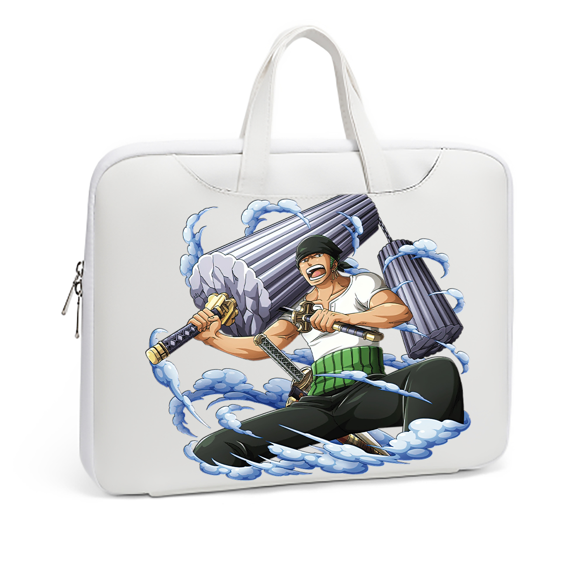 ワンピース ロロノア・ゾロ ONE PIECE Roronoa Zoro レザーラップトップバッグ　ノートパソコンケース