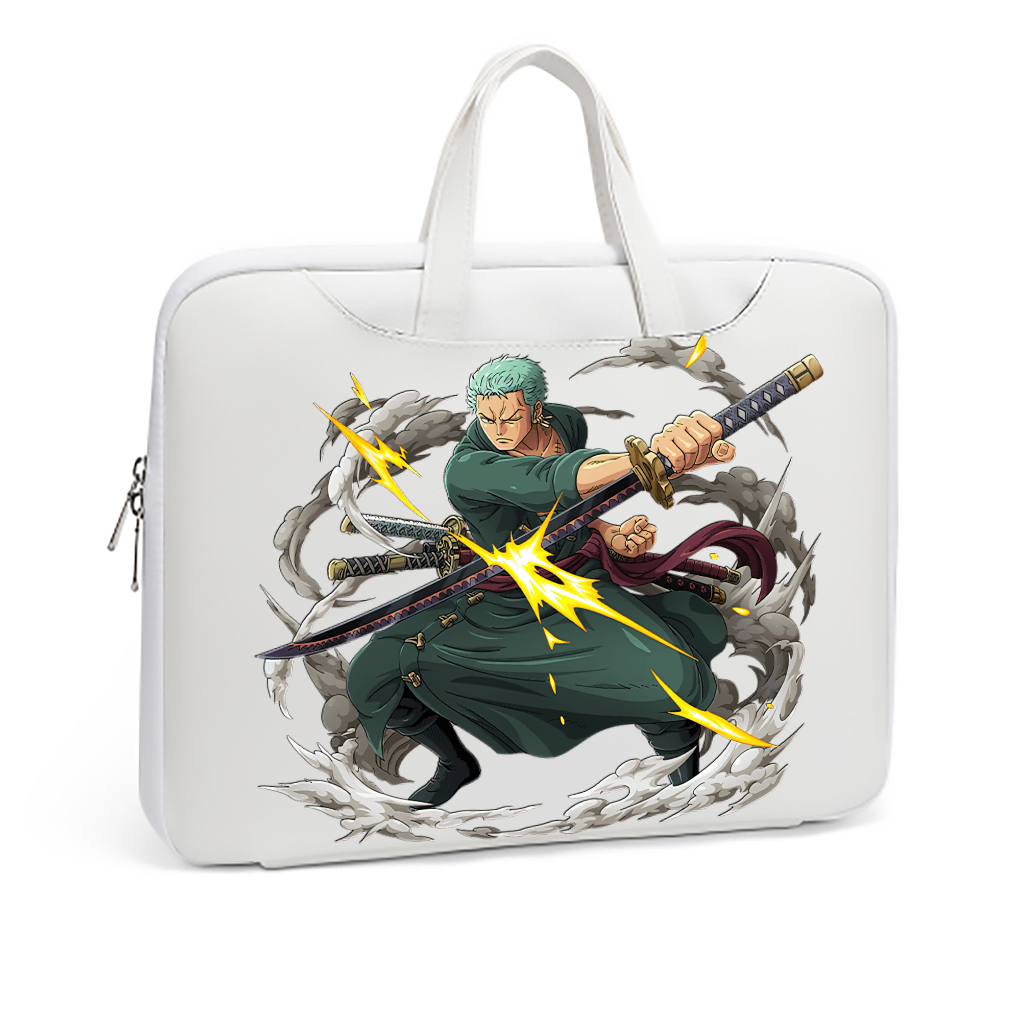 ワンピース ロロノア・ゾロ ONE PIECE Roronoa Zoro レザーラップトップバッグ　ノートパソコンケース