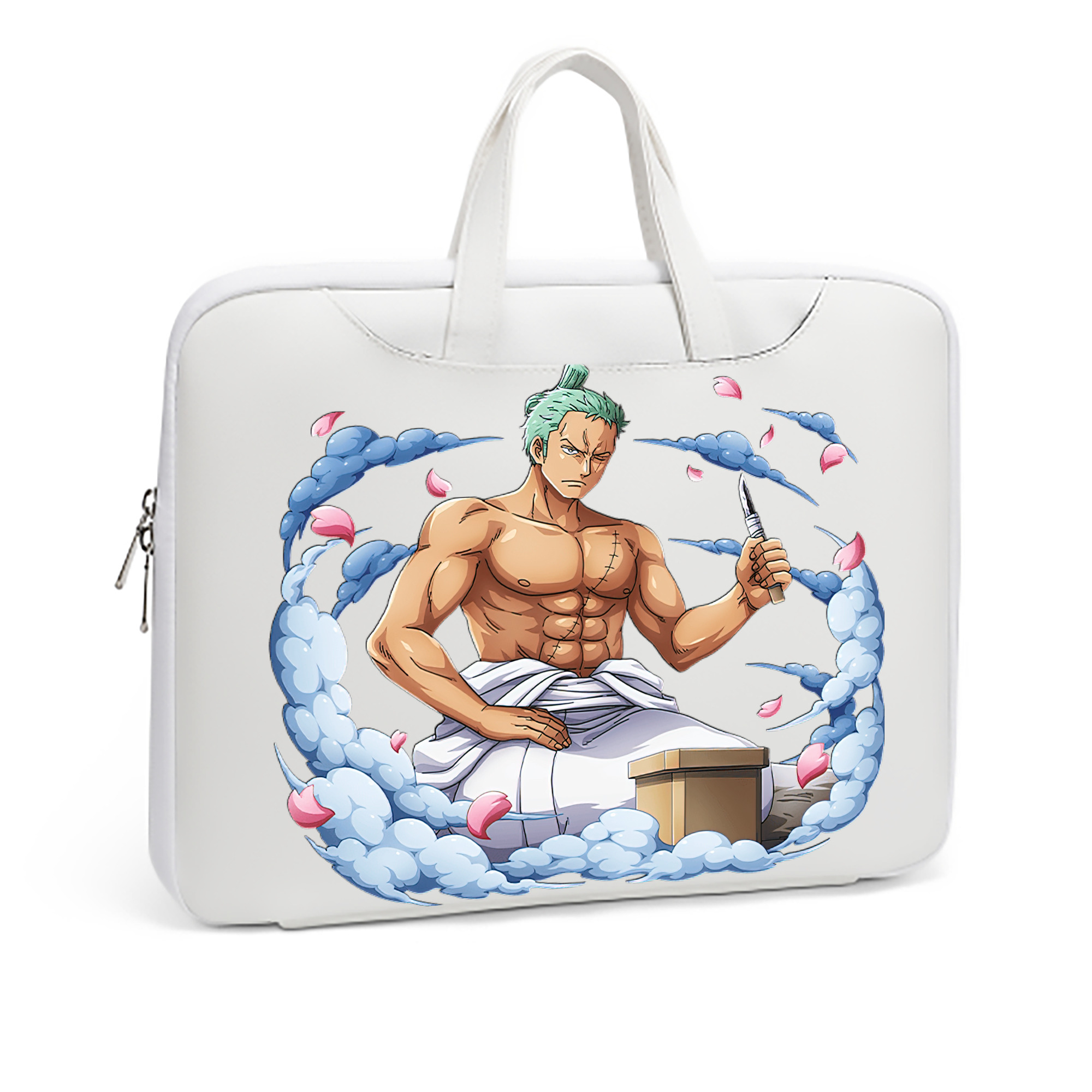 ワンピース ロロノア・ゾロ ONE PIECE Roronoa Zoro レザーラップトップバッグ　ノートパソコンケース