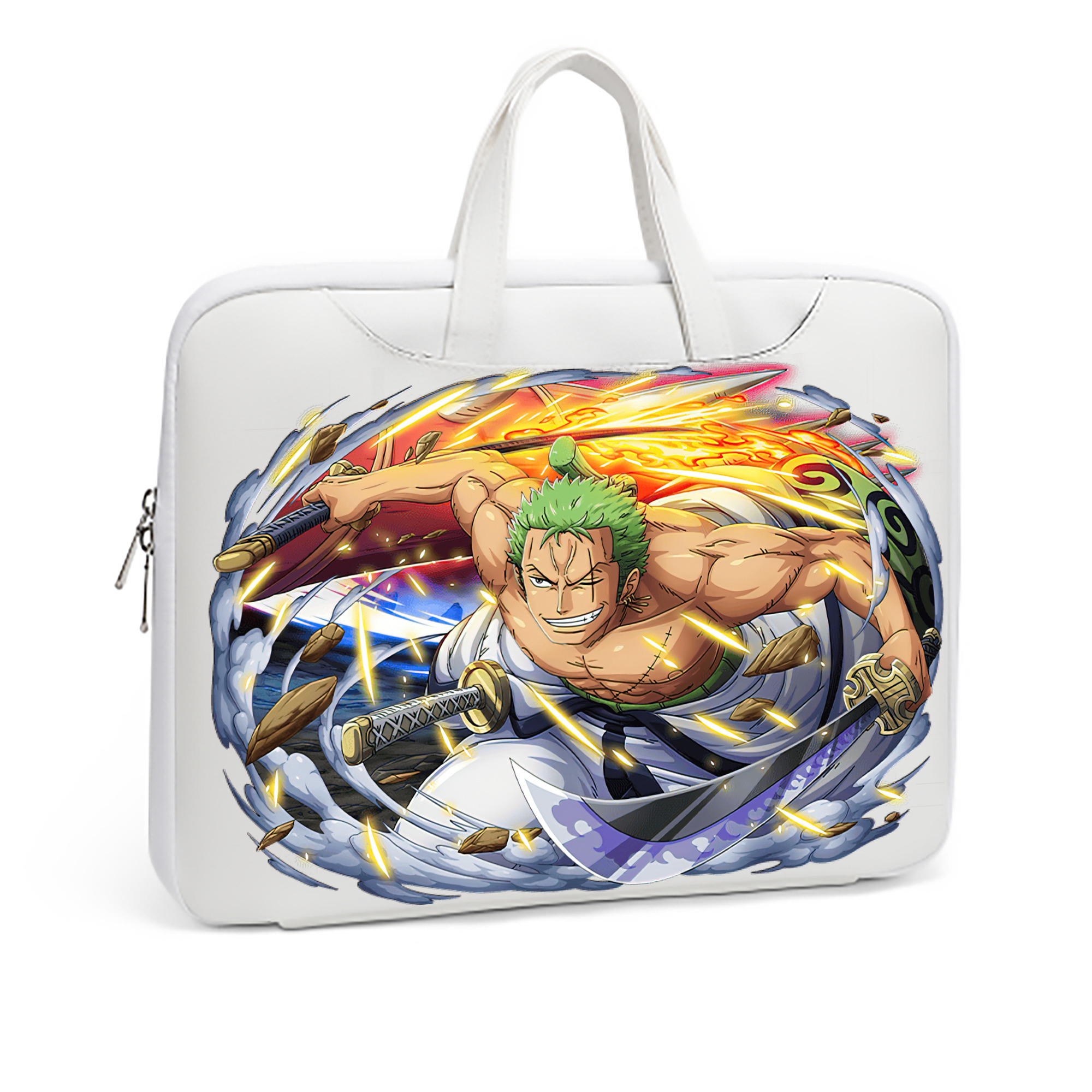 ワンピース ロロノア・ゾロ ONE PIECE Roronoa Zoro レザーラップトップバッグ　ノートパソコンケース