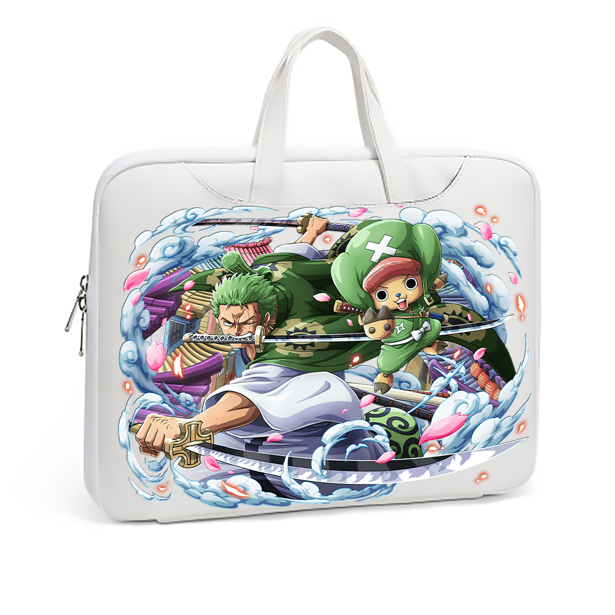 ワンピース ロロノア・ゾロ ONE PIECE Roronoa Zoro レザーラップトップバッグ　ノートパソコンケース