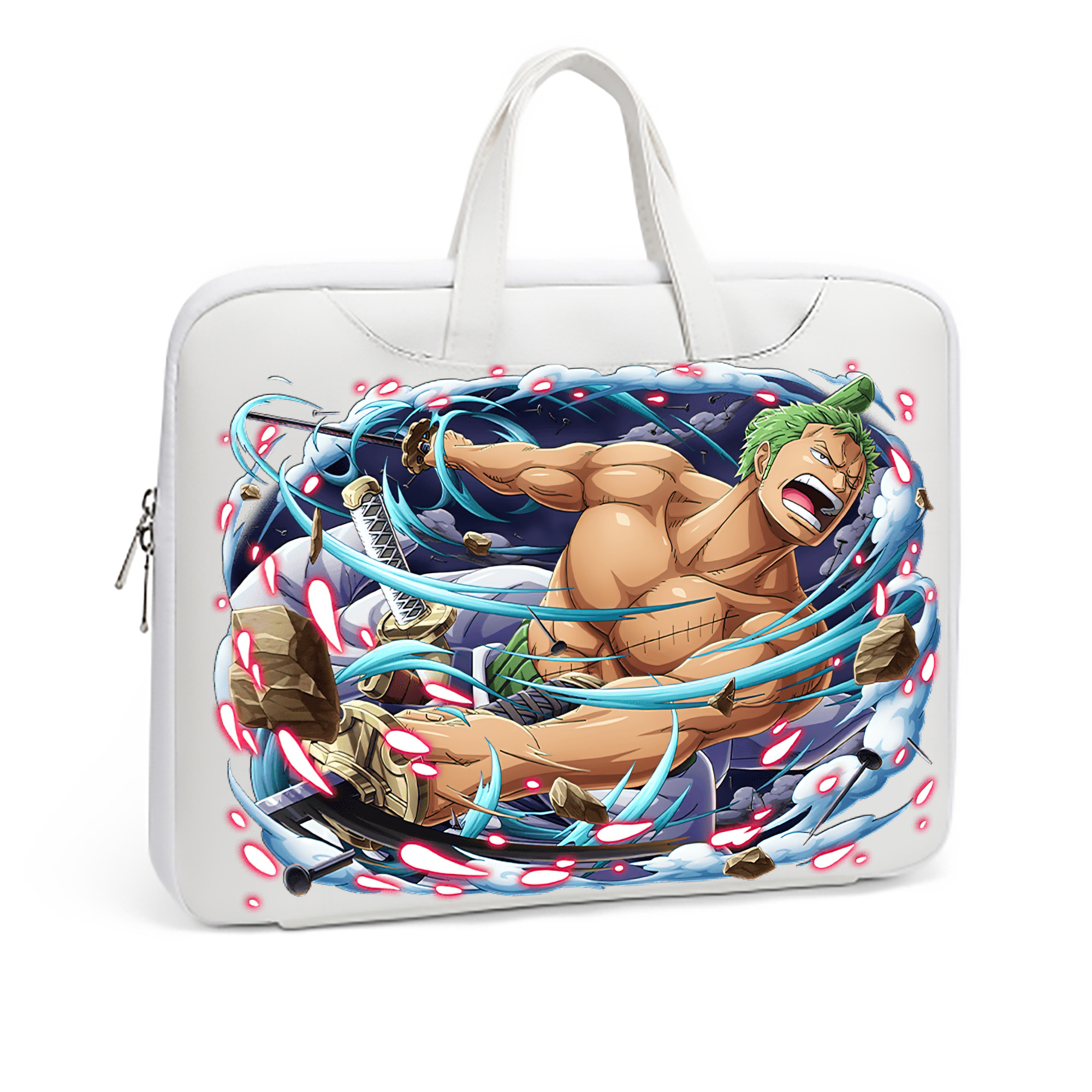 ワンピース ロロノア・ゾロ ONE PIECE Roronoa Zoro レザーラップトップバッグ　ノートパソコンケース