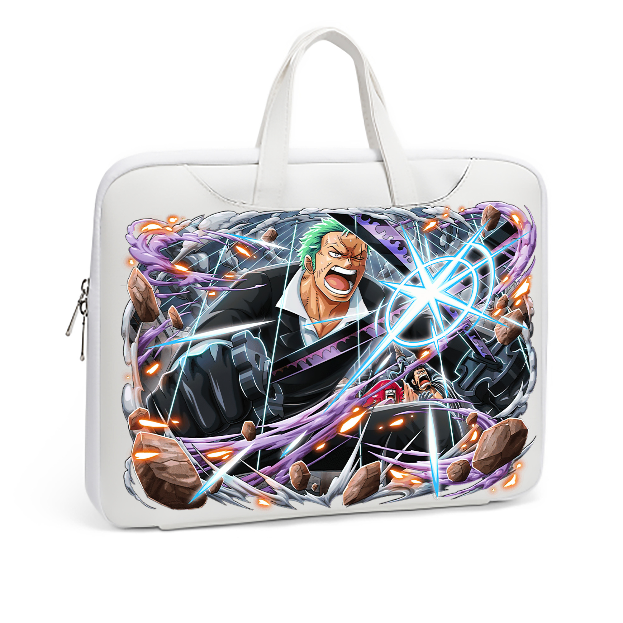 ワンピース ロロノア・ゾロ ONE PIECE Roronoa Zoro レザーラップトップバッグ　ノートパソコンケース